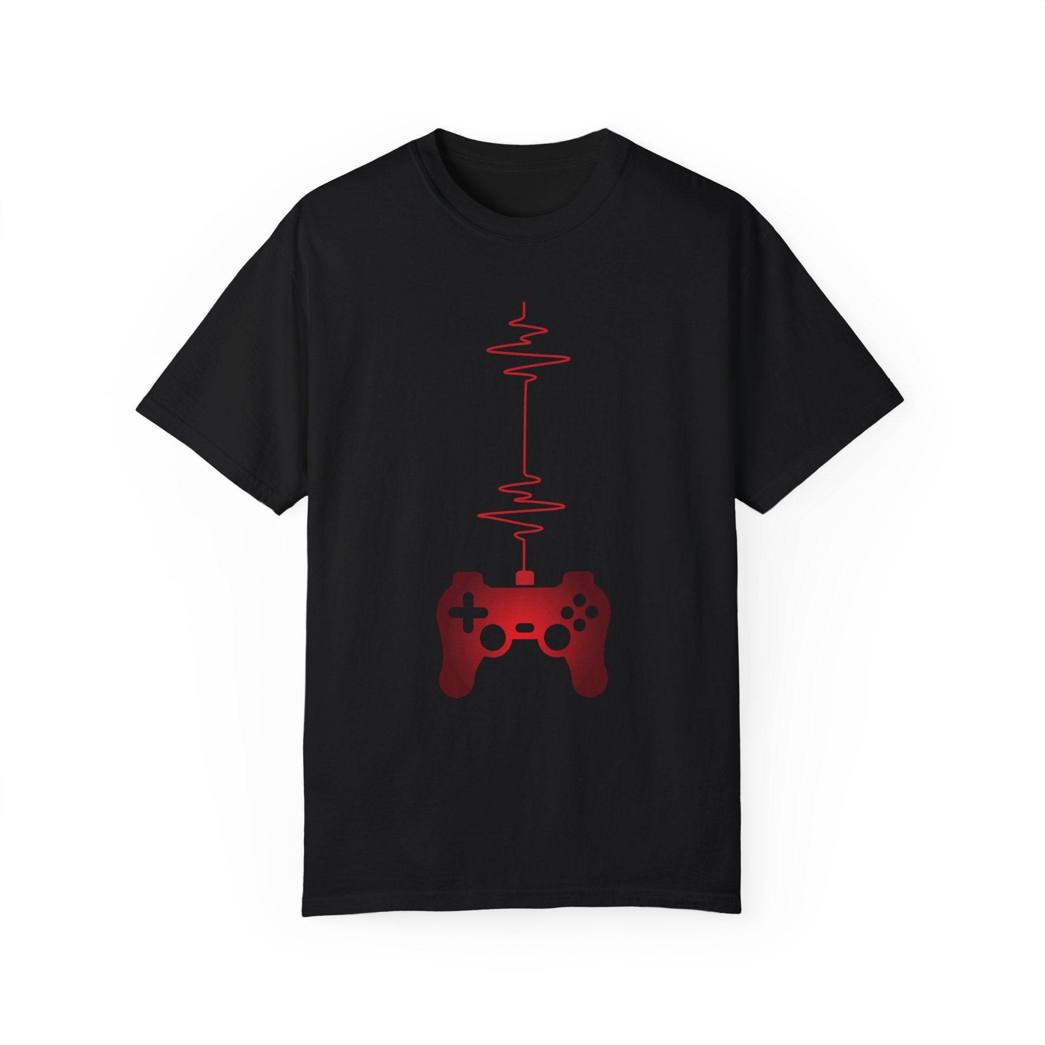 I Love Gaming Heartbeat Gamer T-shirt