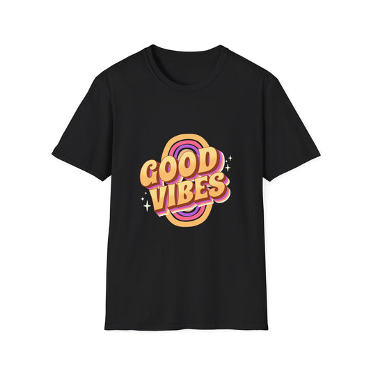 Retro 80s Old School Good Vibes Retro T-Shirt