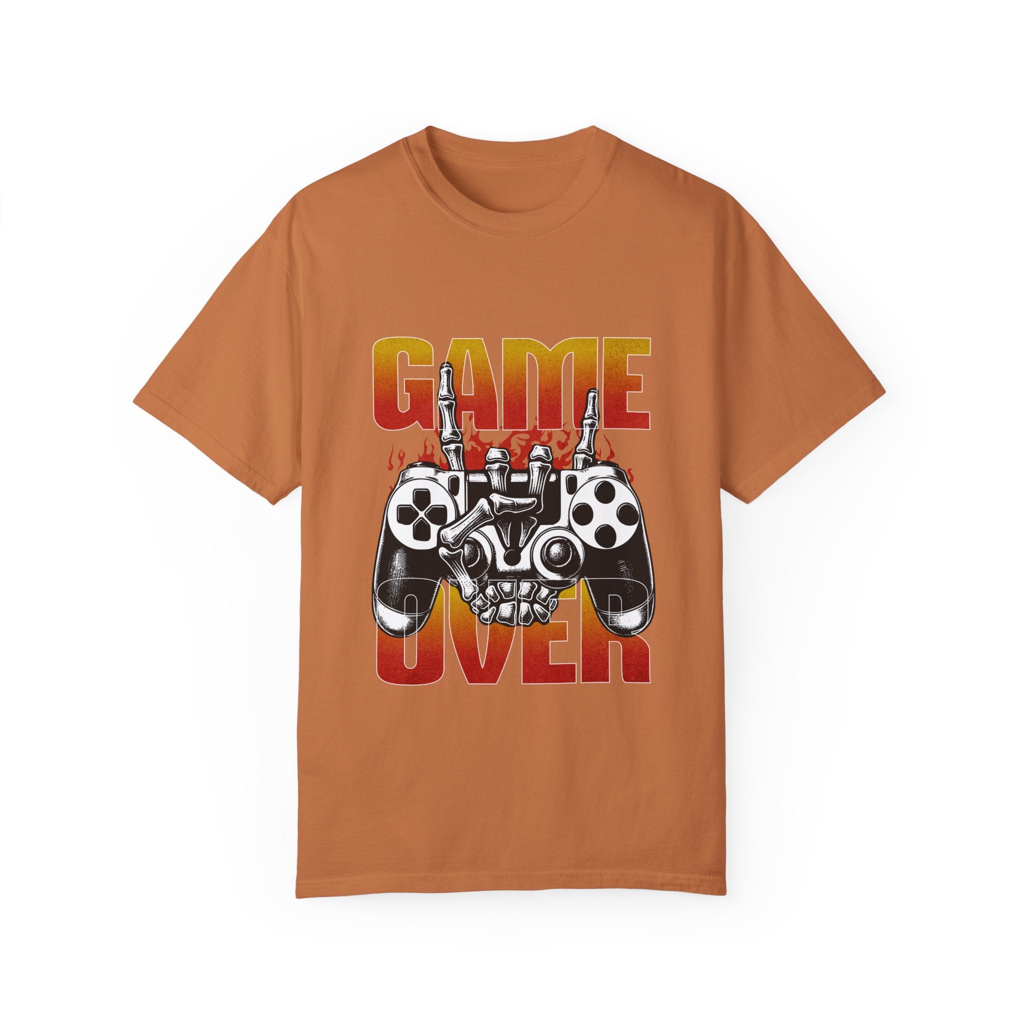 Skeleton Gamer Game Over T-shirt