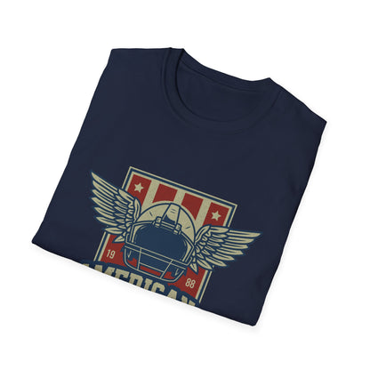 American Football League Season Vintage Football Logo T-Shirt