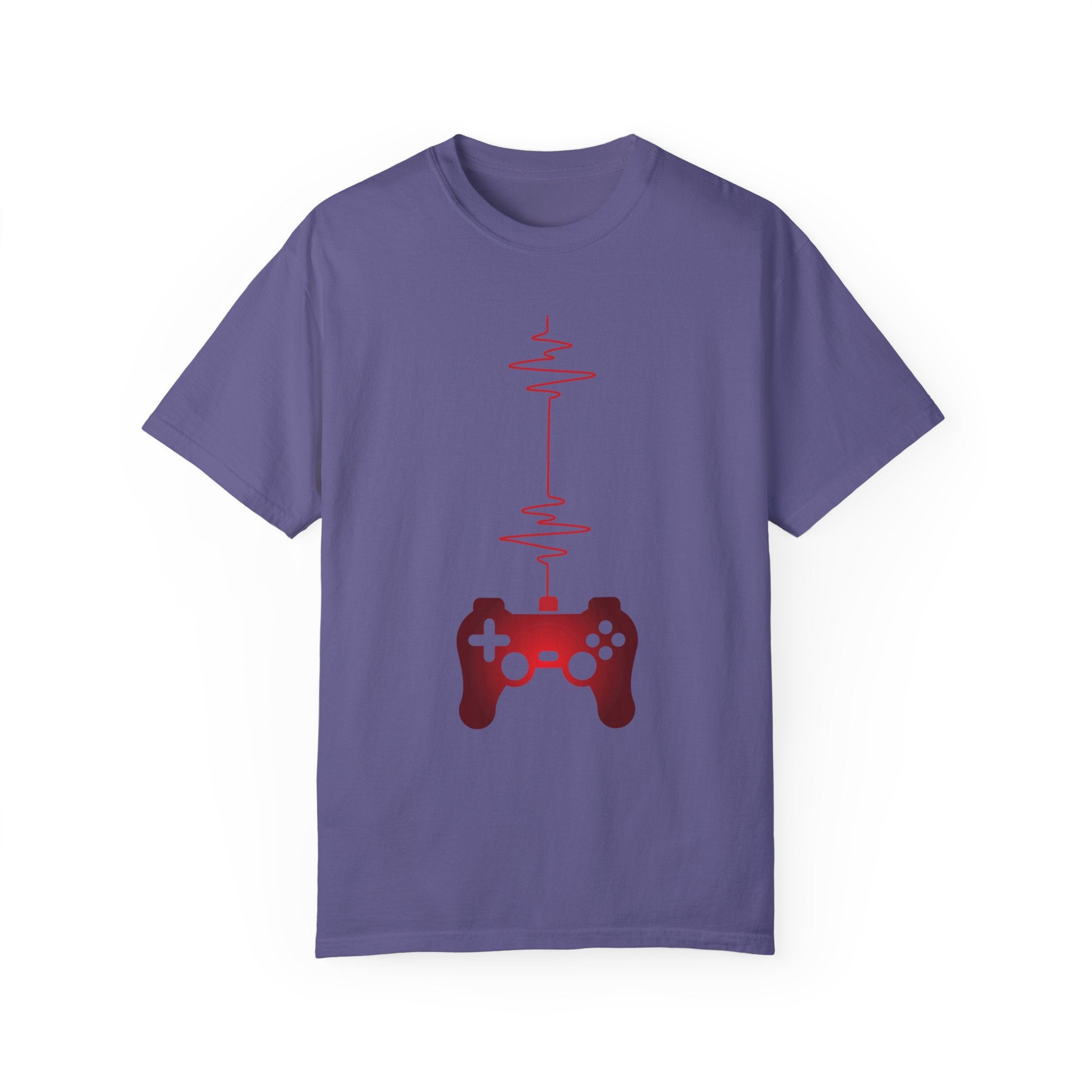 I Love Gaming Heartbeat Gamer T-shirt