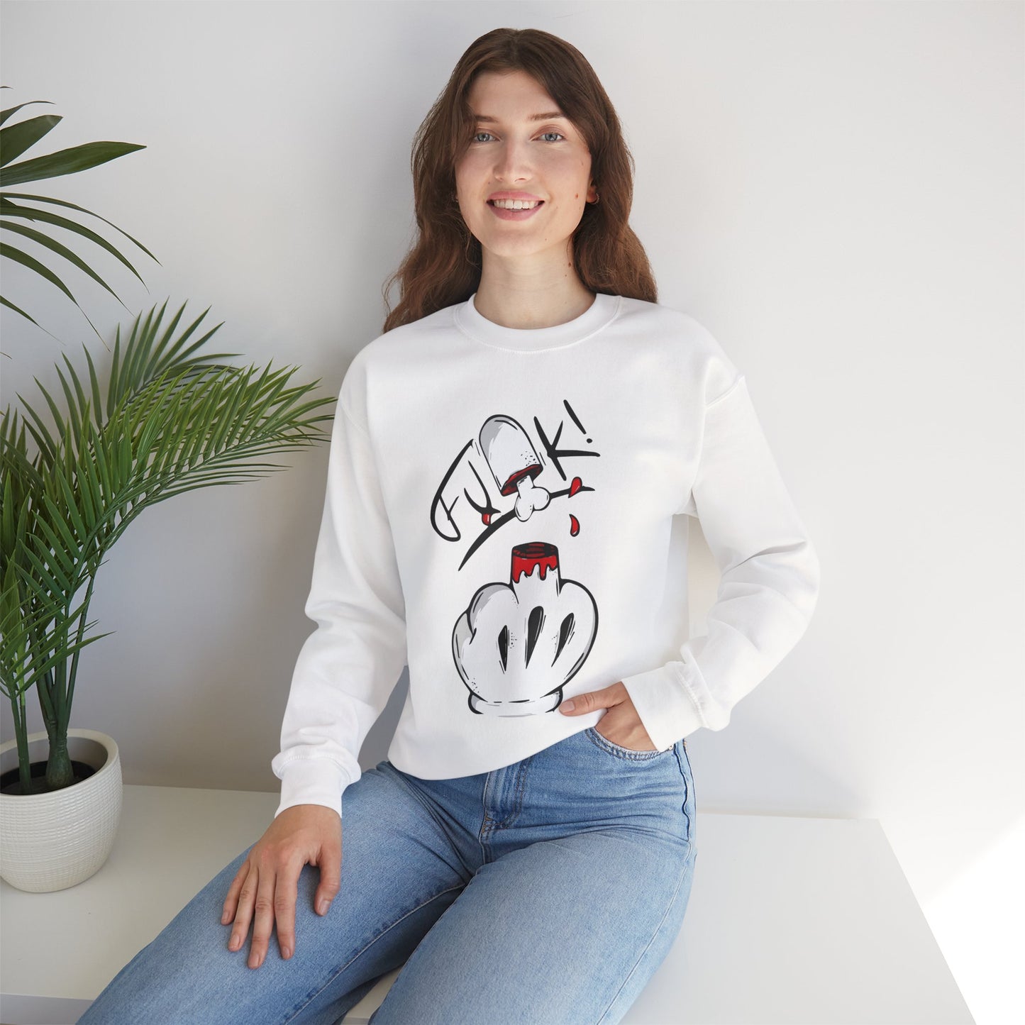 Funny Cartoon Streetwear Sweatshirt