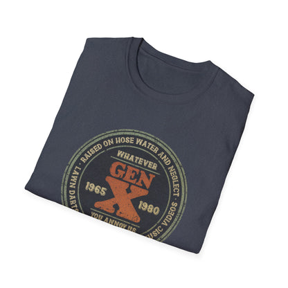 Raised on Hose Water and Neglect Retro 80s Gen X T-shirt