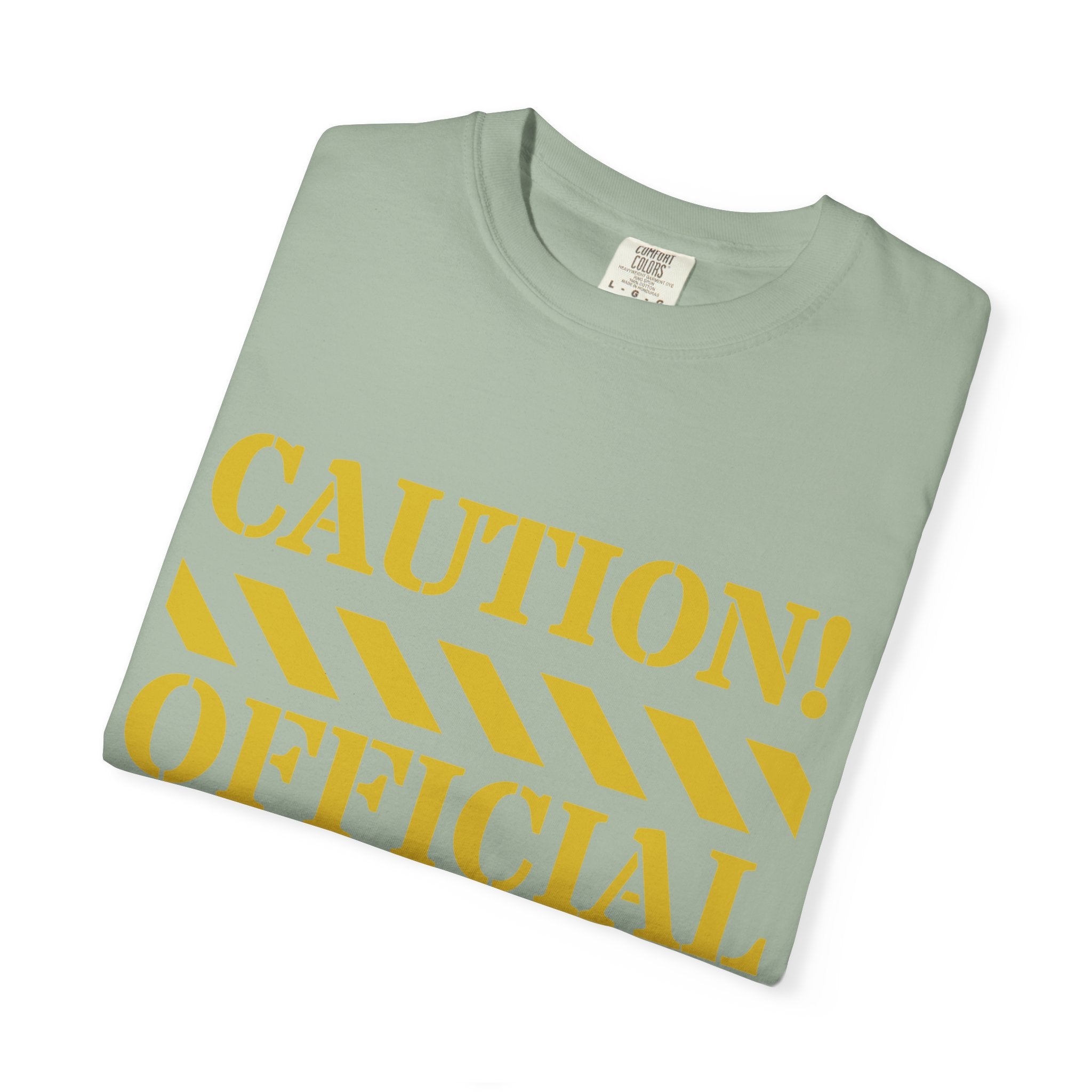 Caution! Official Teenager T-Shirt — 'May Contain Attitude' Youth Graphic Tee