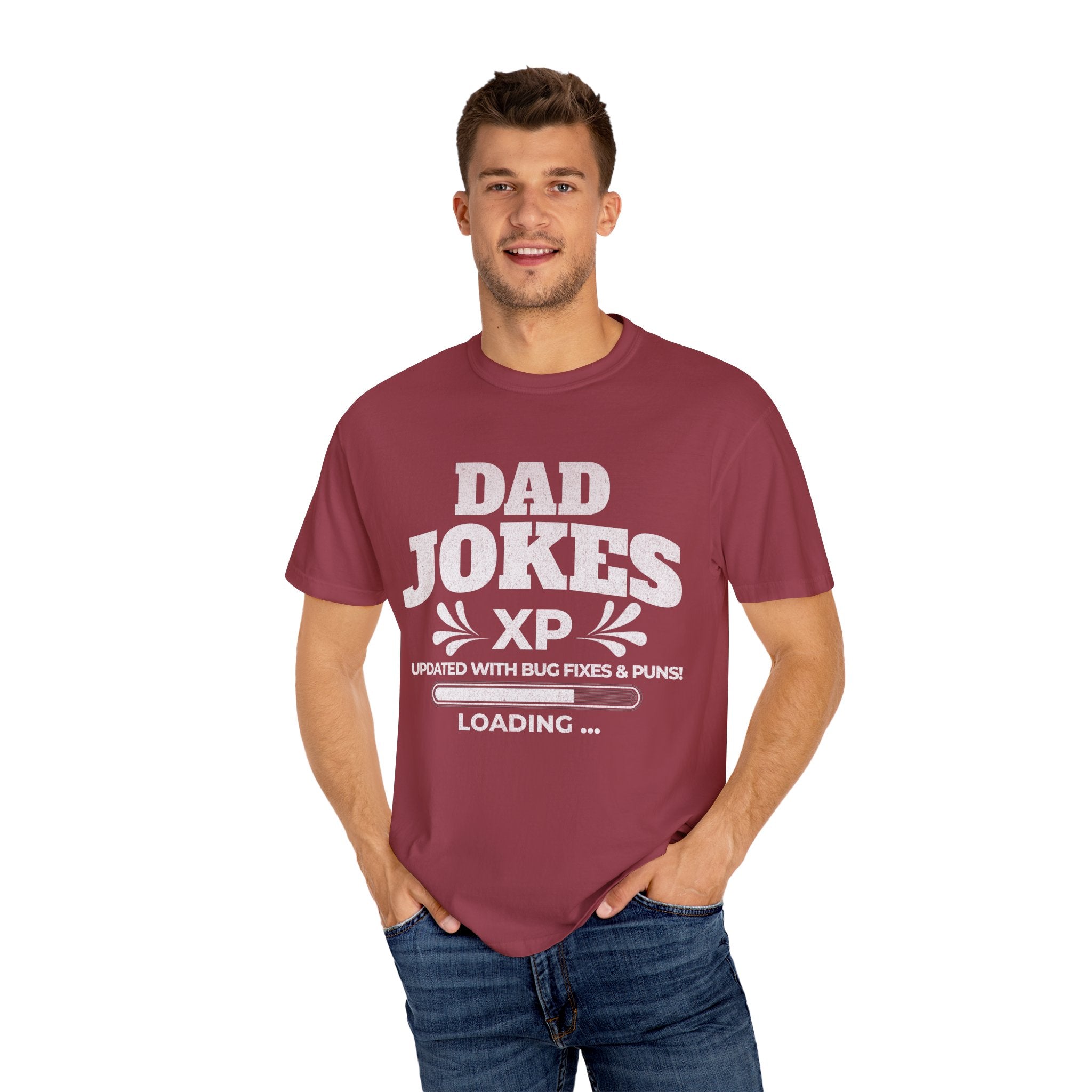 Dad Jokes XP Loading Funny Father’s Day  T-shirt