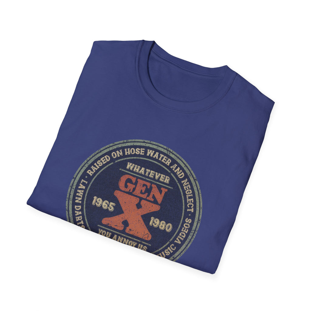 Raised on Hose Water and Neglect Retro 80s Gen X T-shirt