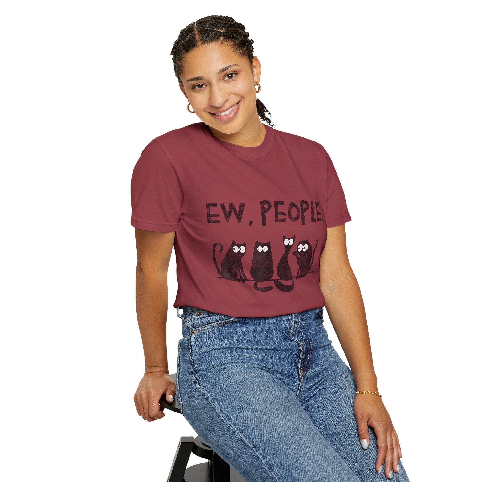 Kitten Puns Ew People Funny Cats T-shirt