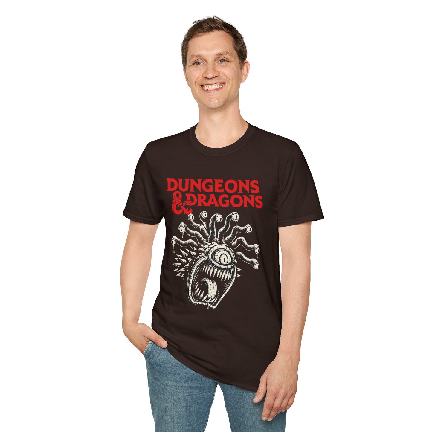 Eye Monster Abyssal Eye Beholder Dungeon & Dragon T-Shirt