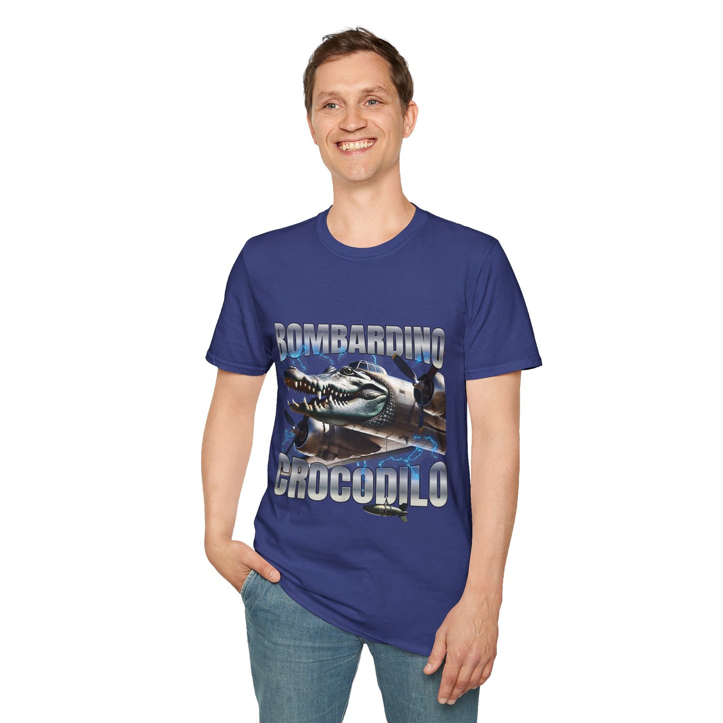 Funny Meme Bombardino Crocodilo T-shirt