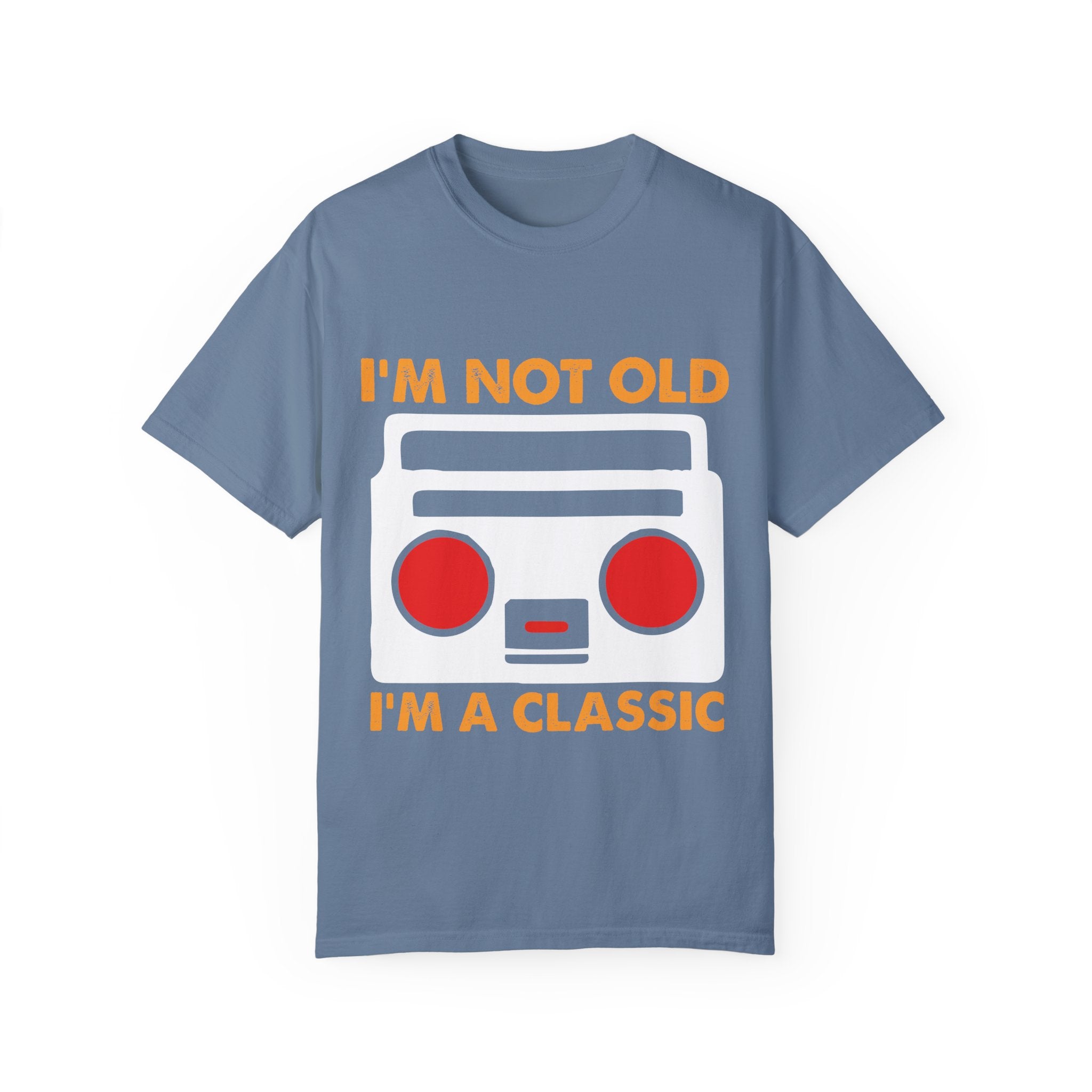 I'm Not Old, I'm a Classic – Retro Music Boombox T-shirt