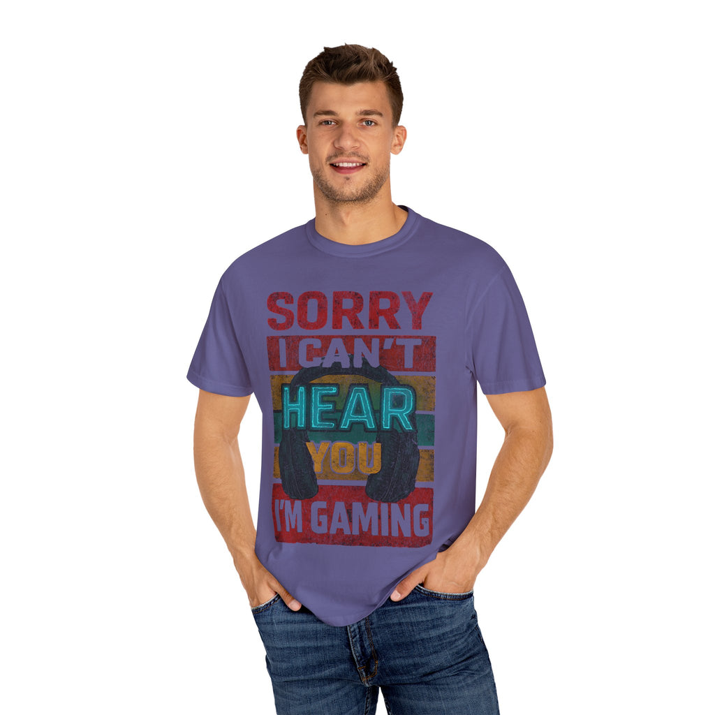 I Can’t Hear You, I’m Gaming Retro Gamer T-Shirt