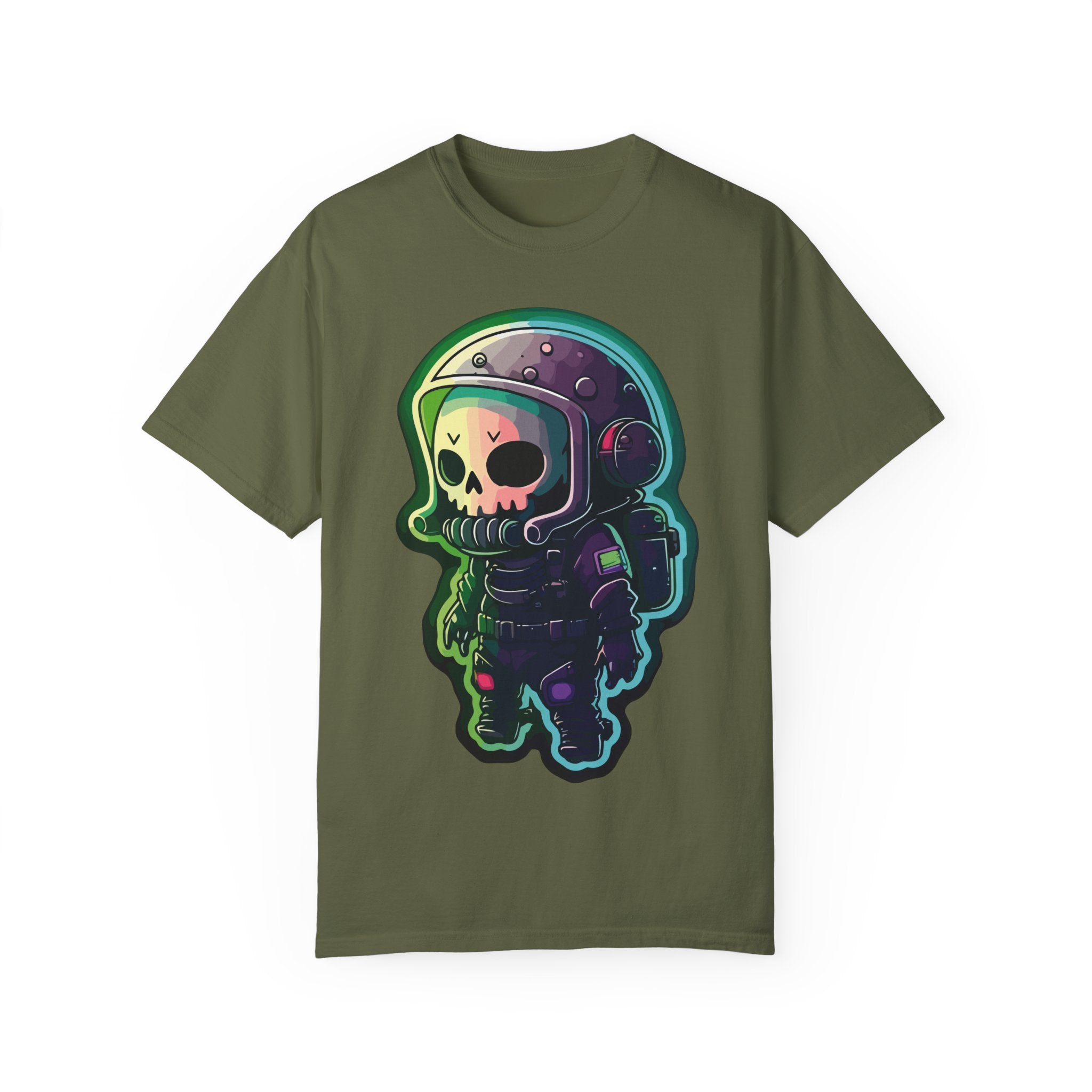 Funny Grim Reaper Astronaut Streetwear T-shirt
