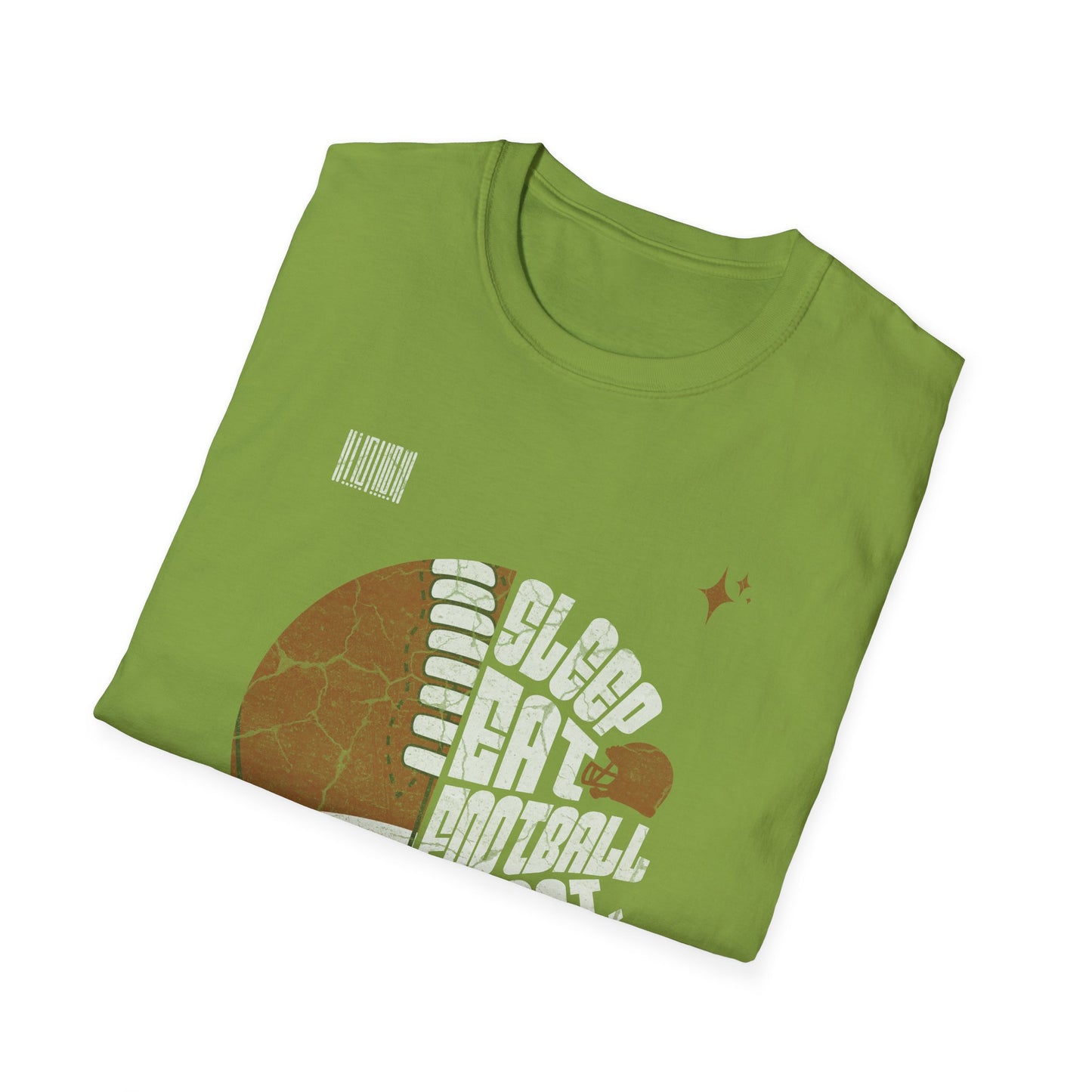 Eat Sleep Football Repeat Football Game Day T-Shirt