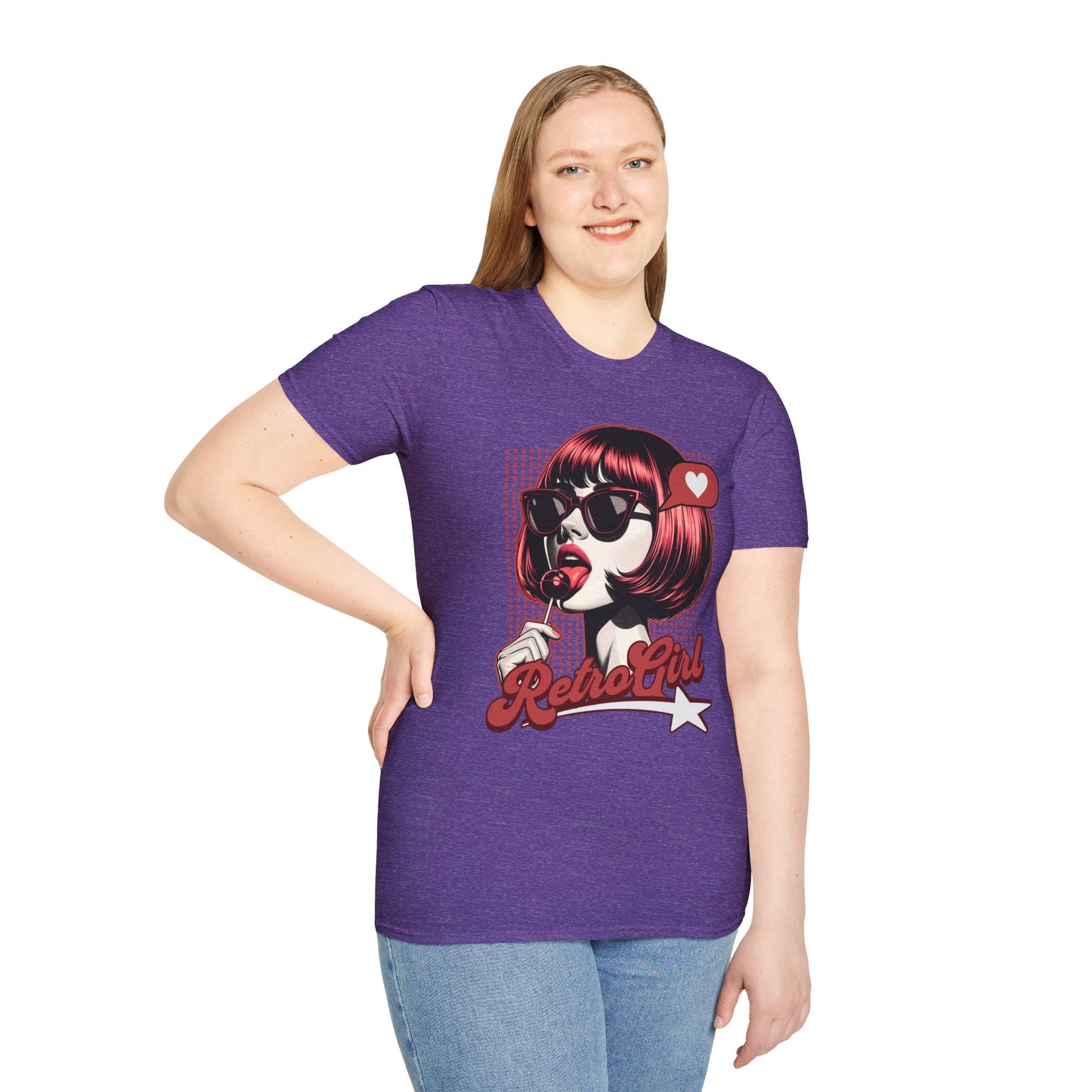 Good vibes Vintage 80s Old School Retro Girl T-Shirt