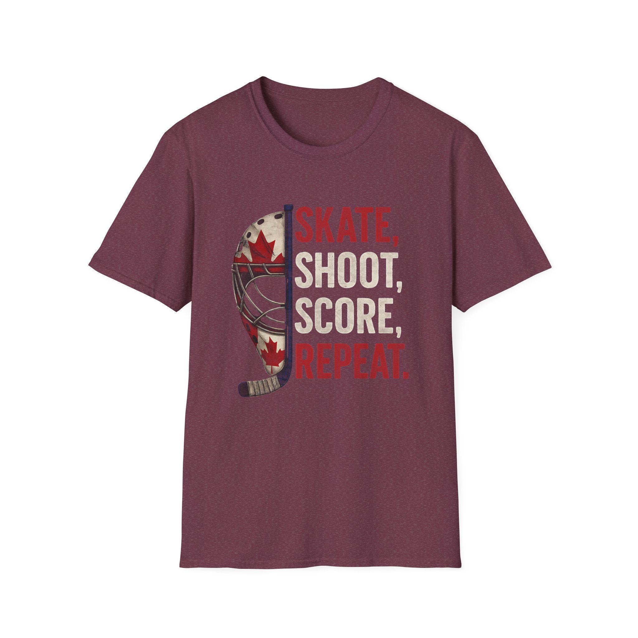 Hockey Skate Shoot Score Hockey Canada T-Shirt