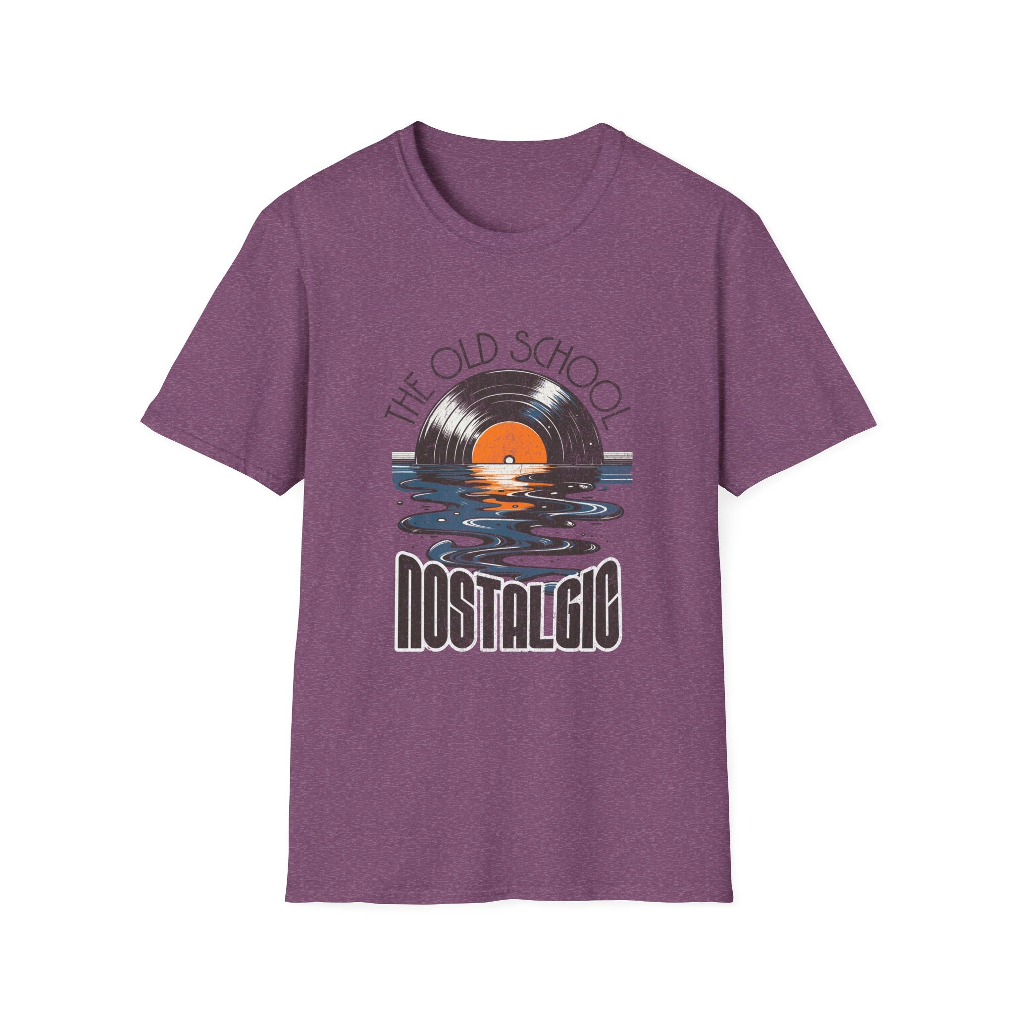 Retro Nostalgic Vintage Vinyl Music T-shirt