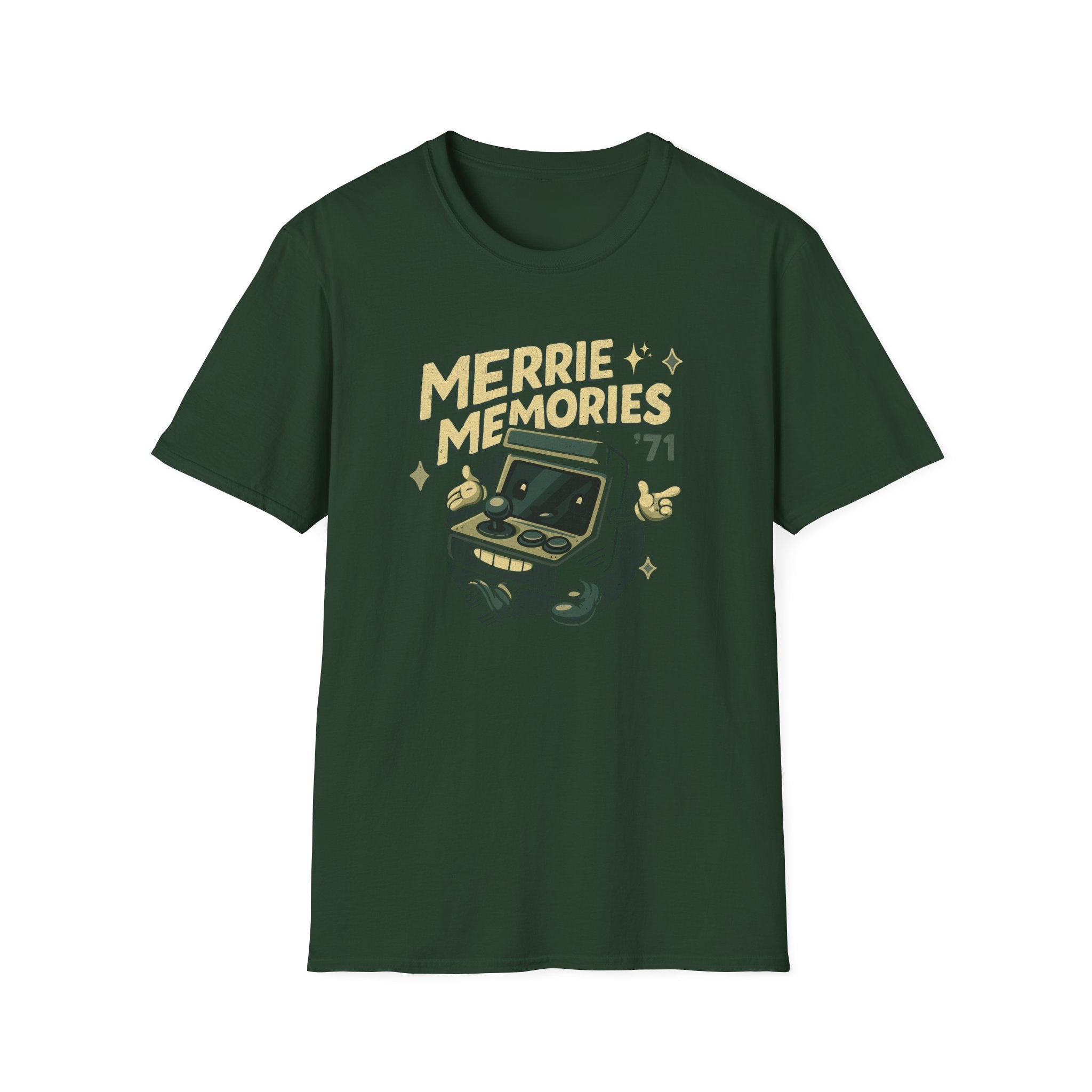 Merrie Memories Retro 80s Arcade T-shirt