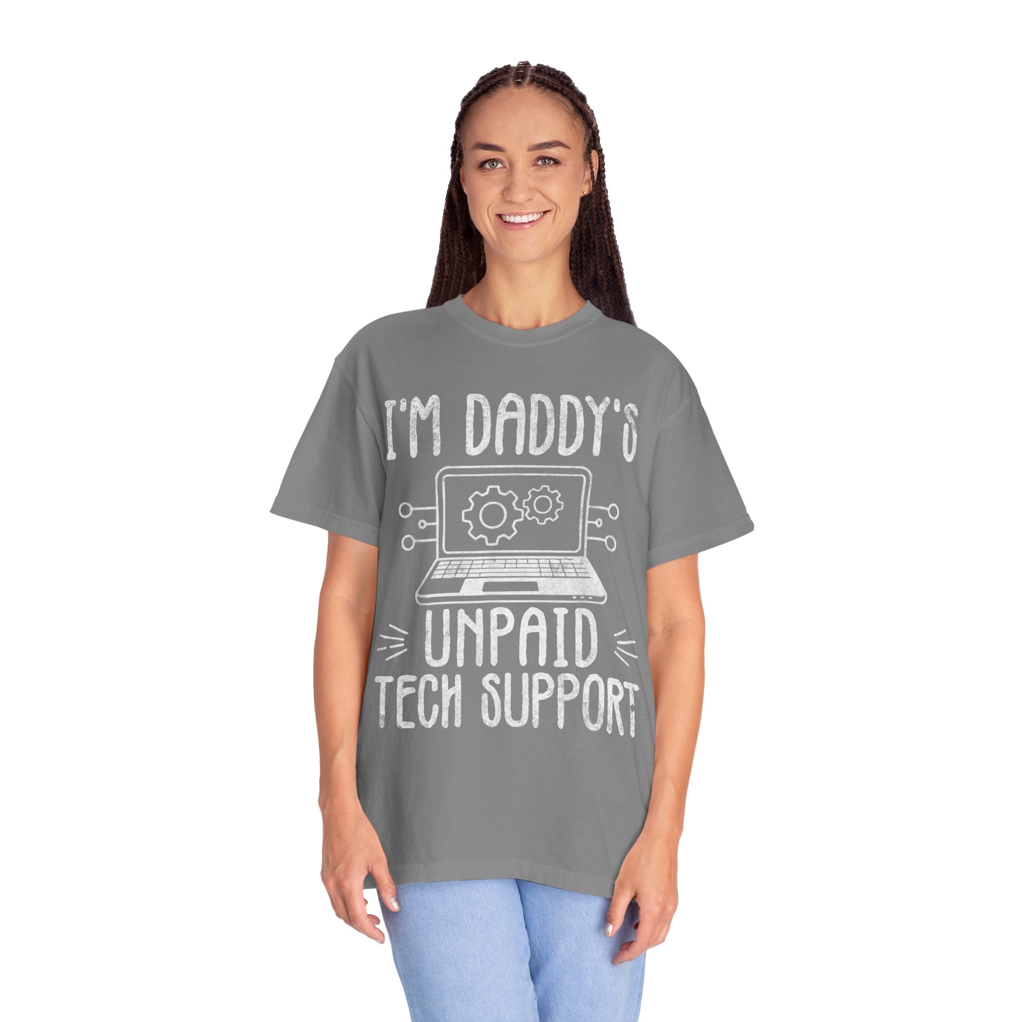 I'm Daddy's Unpaid Tech Support Funny T-shirt