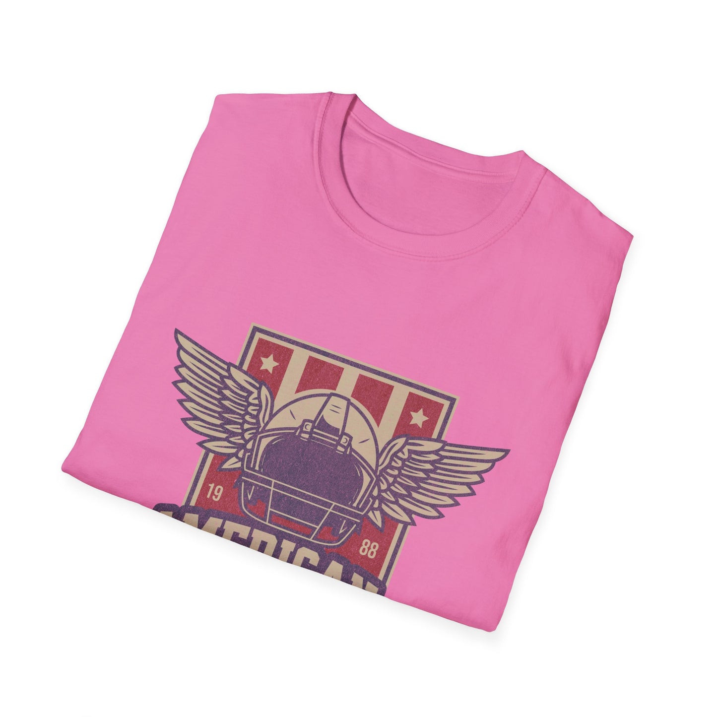 American Football League Season Vintage Football Logo T-Shirt