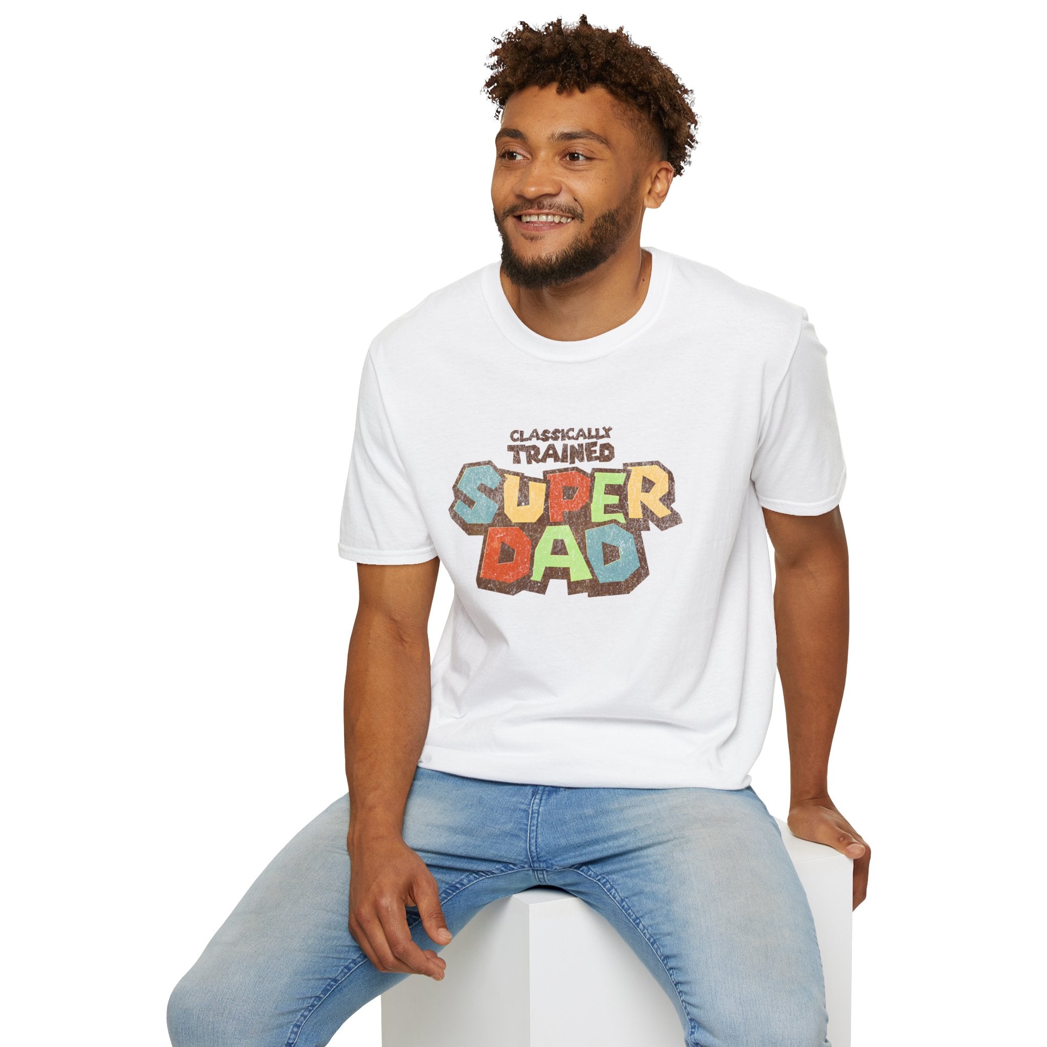 Classically Trained Super Dad Father's Day T-Shirt