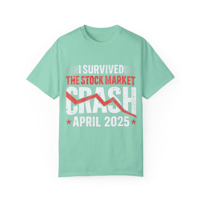 I Survived the Stock Market Crash April 2025 T-shirt