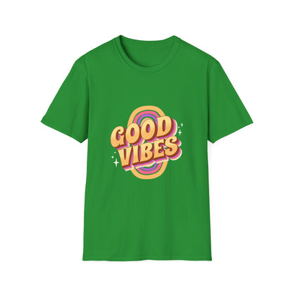 Retro 80s Old School Good Vibes Retro T-Shirt