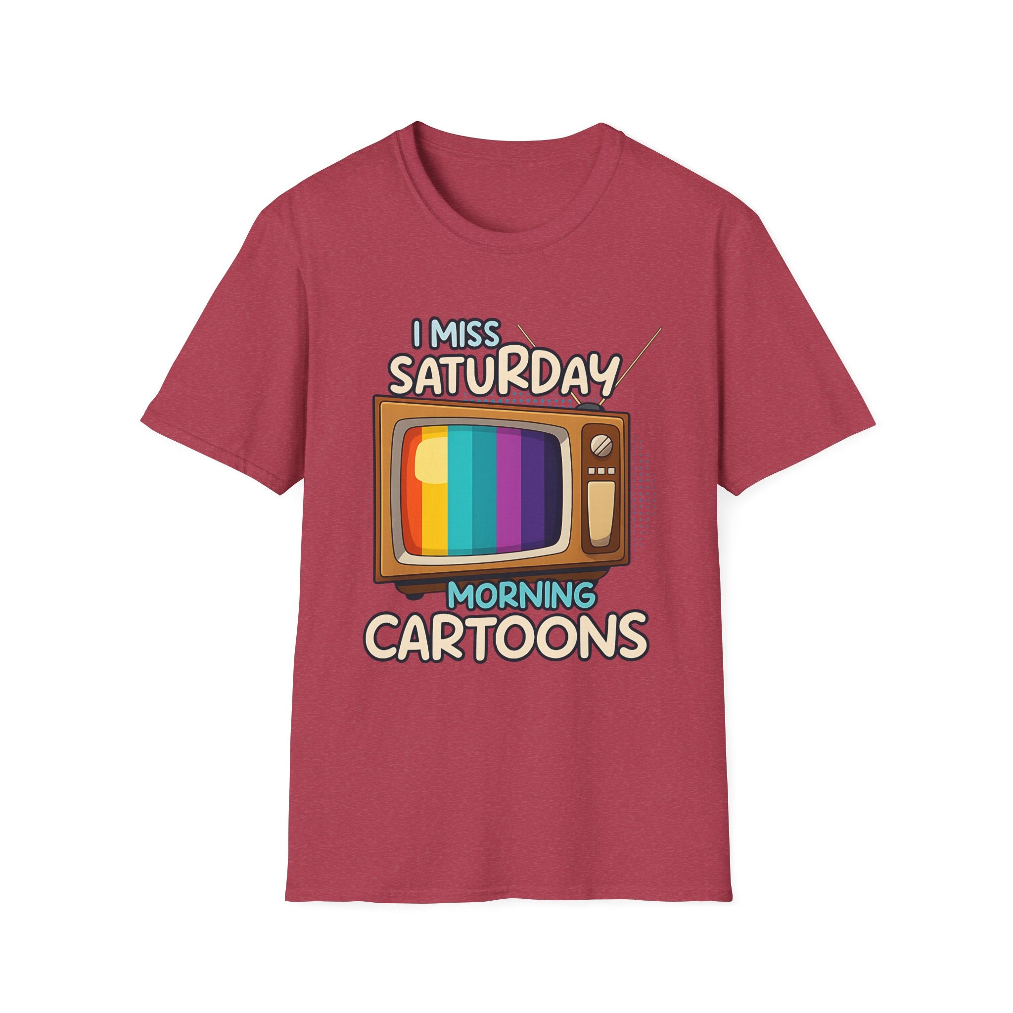 Funny Pop Culture Cartoons Retro 80s Retro Cartoons TV T-shirt