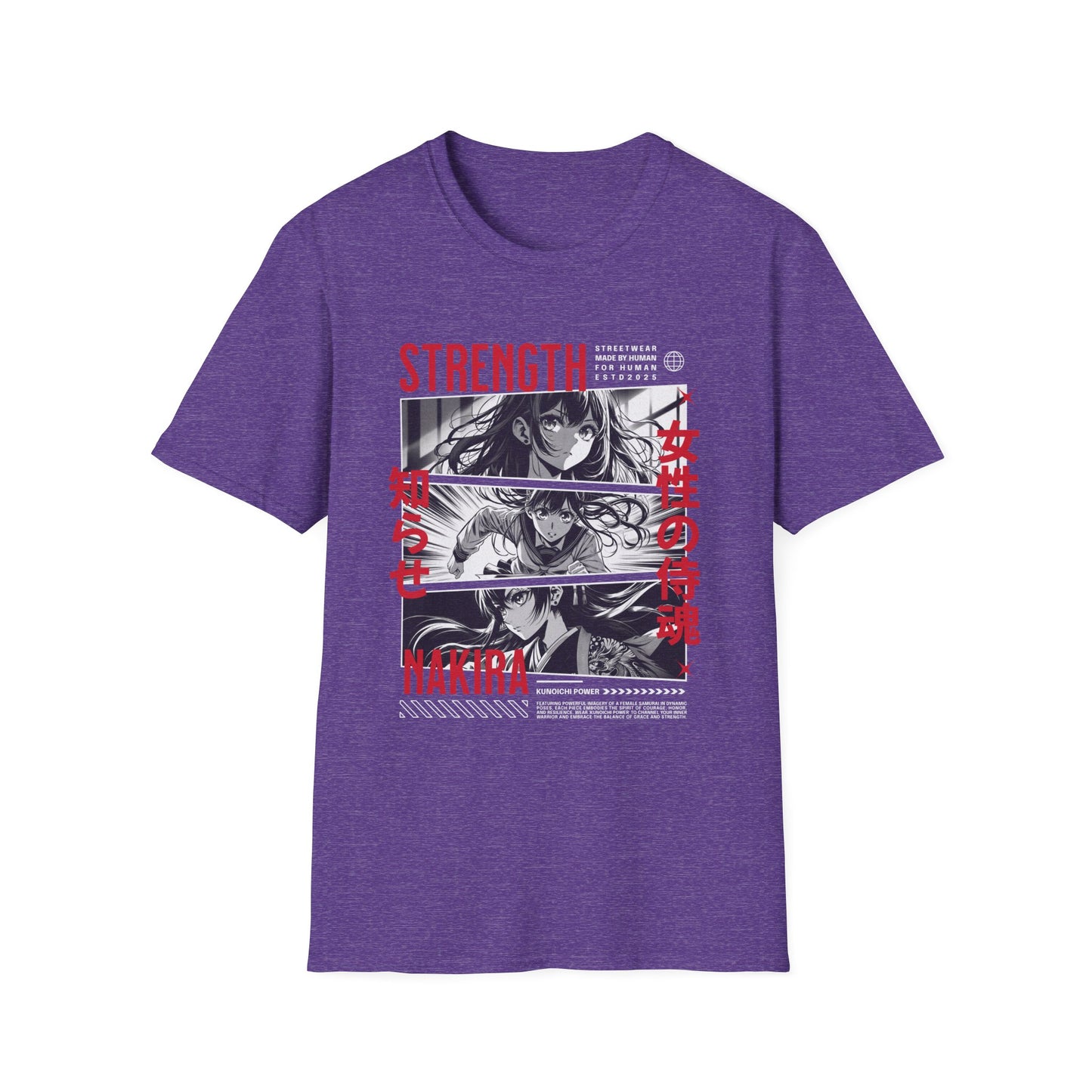 Nakira Strength Anime Girl T-Shirt