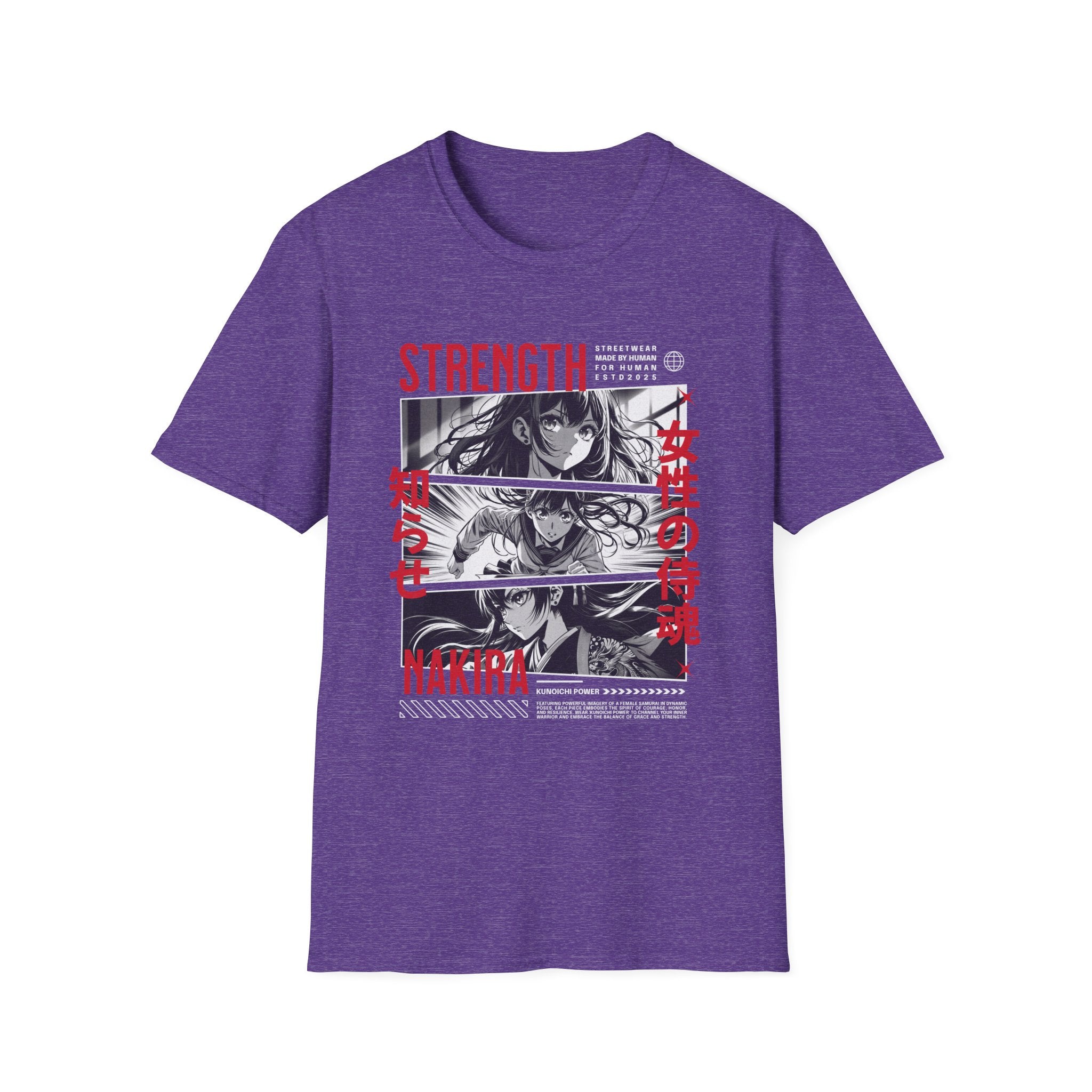 Nakira Strength Anime Girl T-Shirt