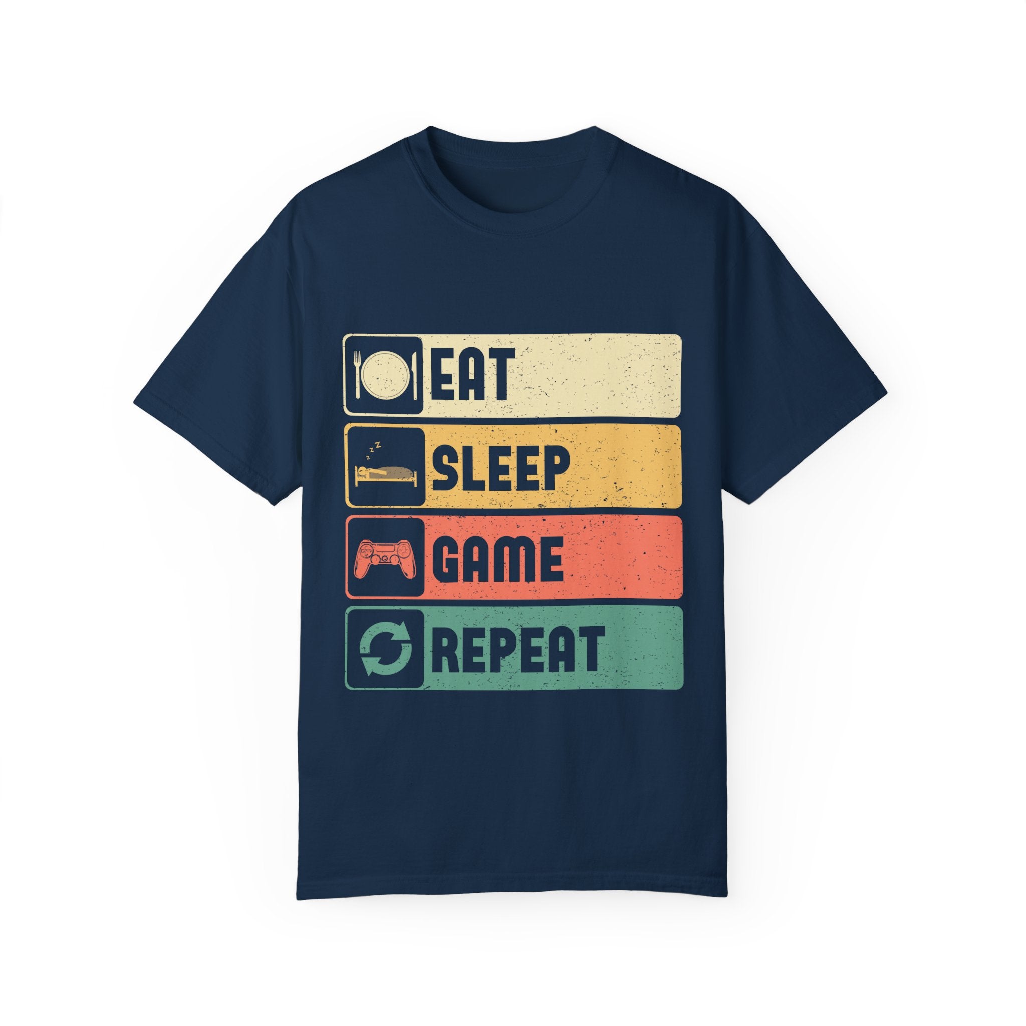 Eat Sleep Game Repeat Gamer T-Shirt