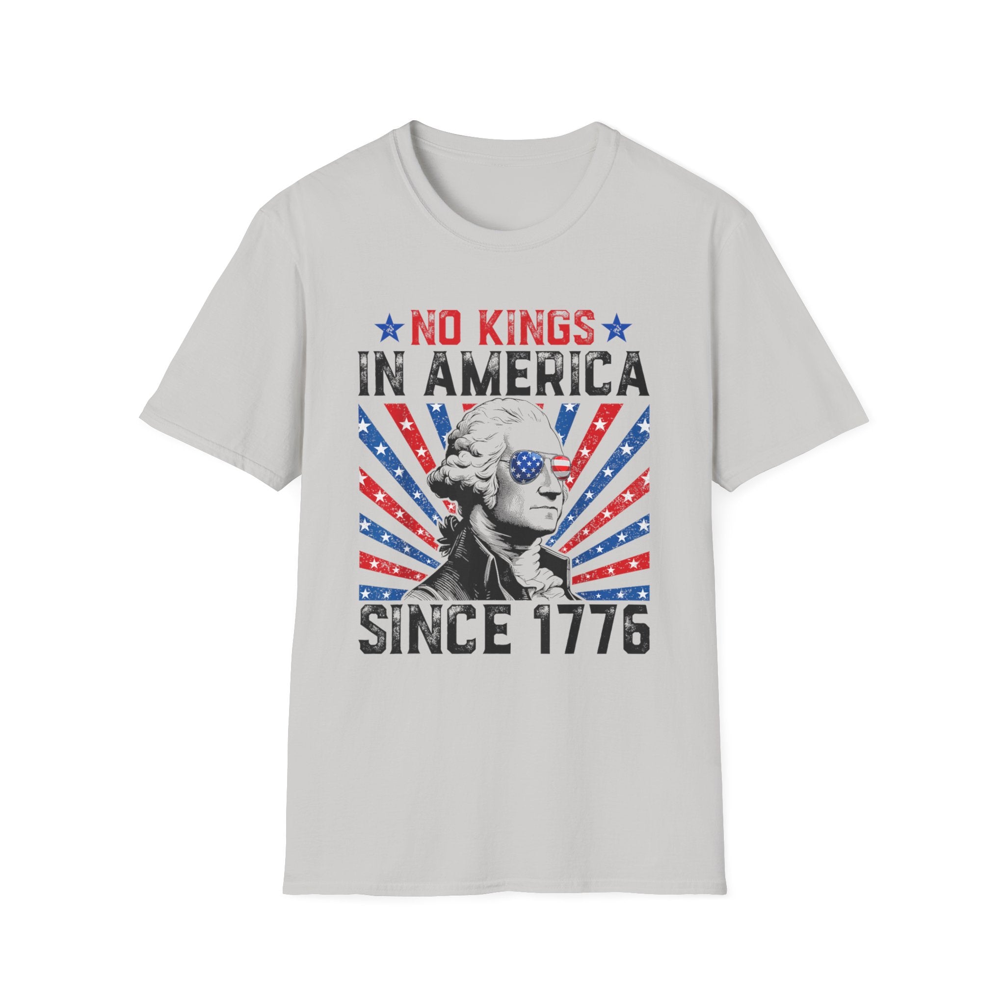 4th of July America Democracy No Kings Since 1776 T-Shirt