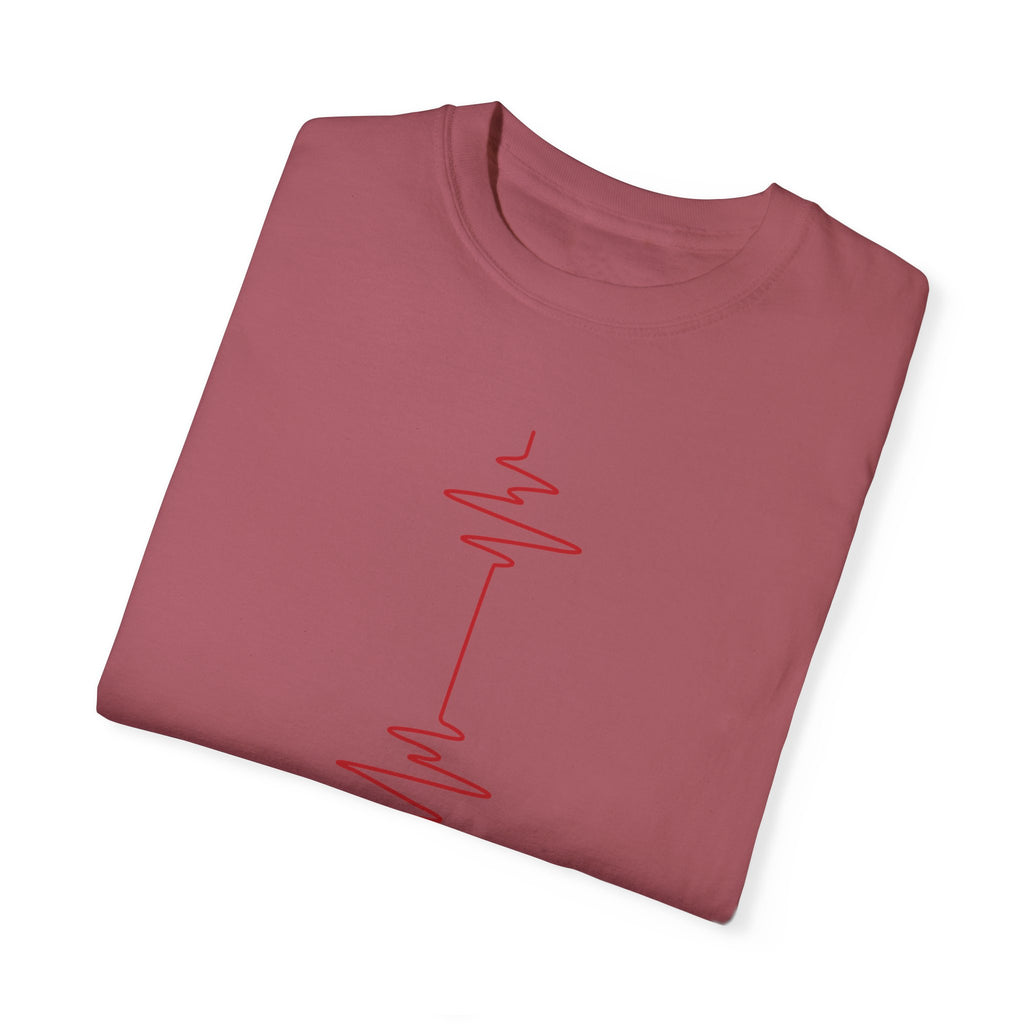 I Love Gaming Heartbeat Gamer T-shirt