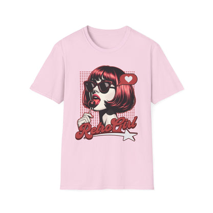 Good vibes Vintage 80s Old School Retro Girl T-Shirt