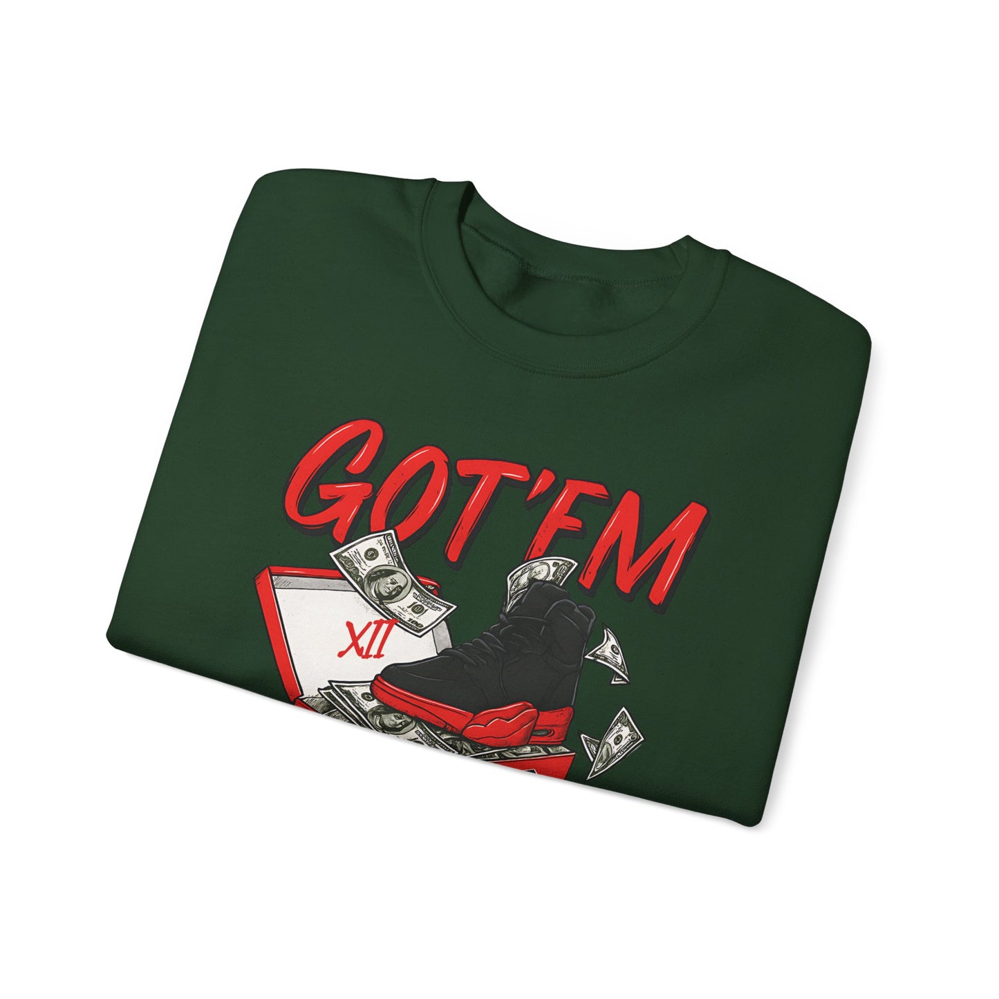 Streetwear Sneakerhead Match Jordan 12 Retro Flu Game Sweatshirt