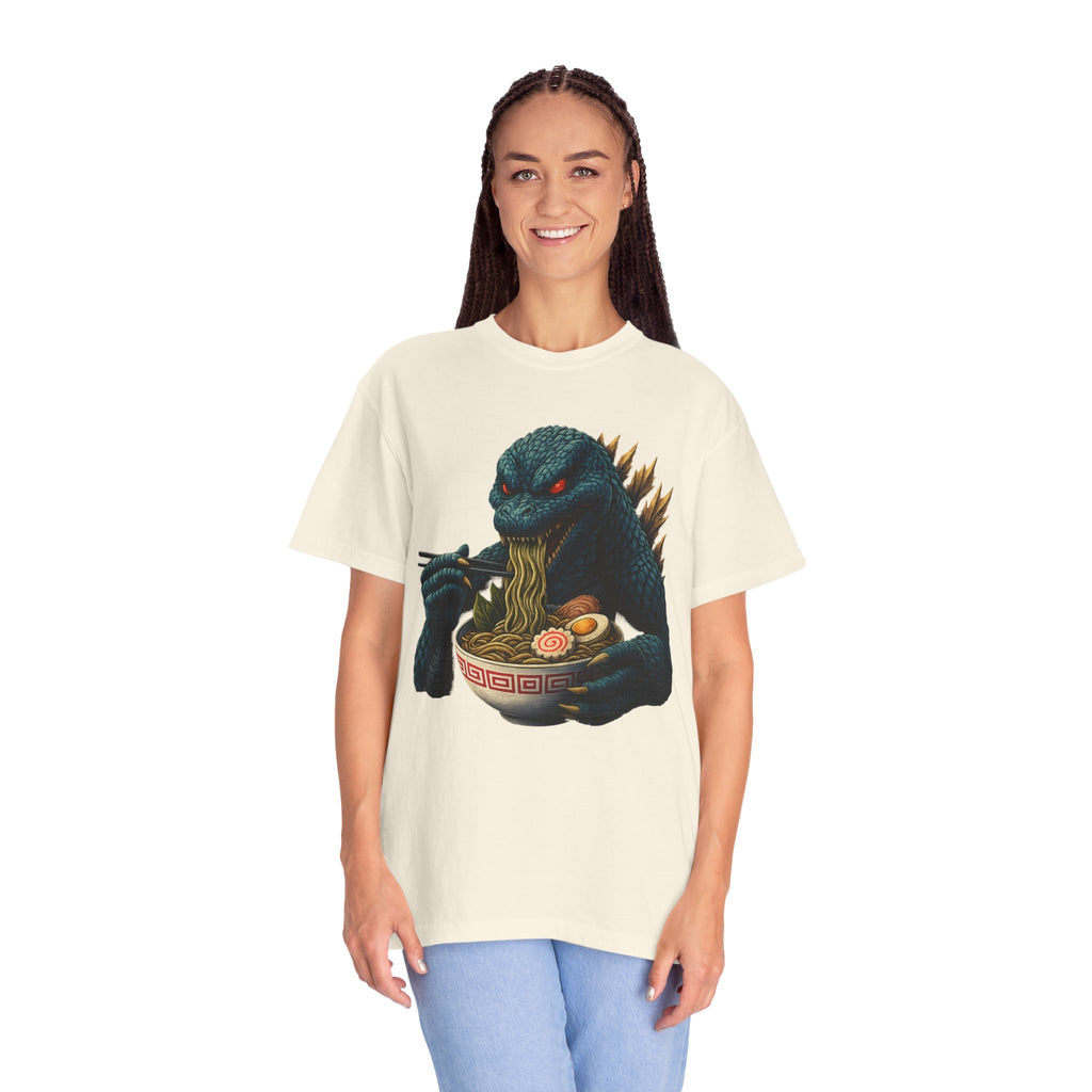 Kaiju Godzilla Eating Ramen T-shirt
