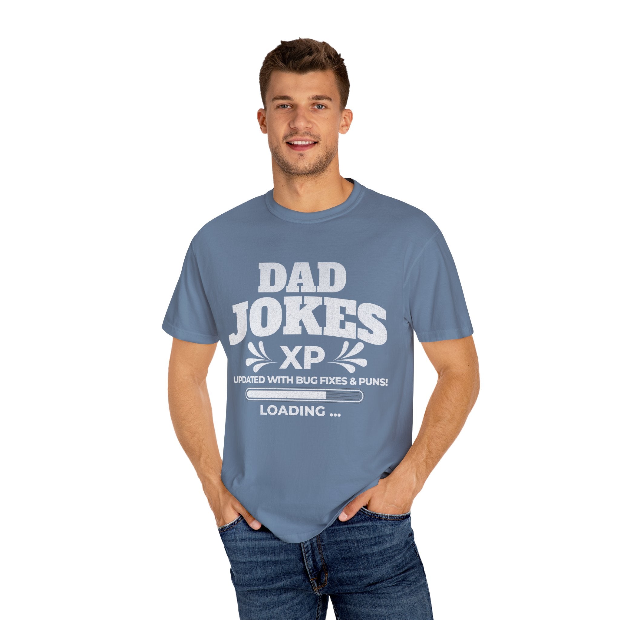 Dad Jokes XP Loading Funny Father’s Day  T-shirt