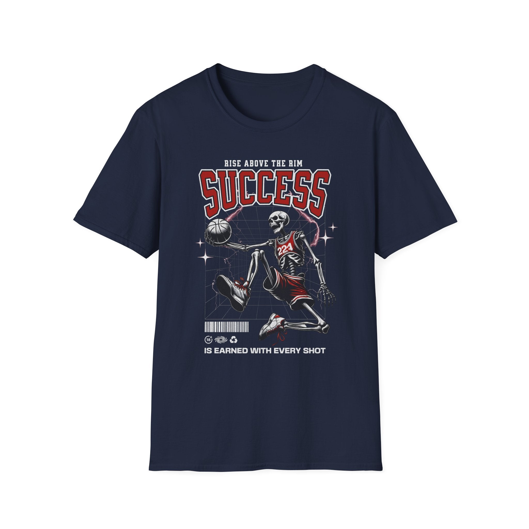 Rise Above the Rim Basketball T-Shirt