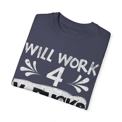 Will Work for V-Bucks Funny Gamer T-shirt