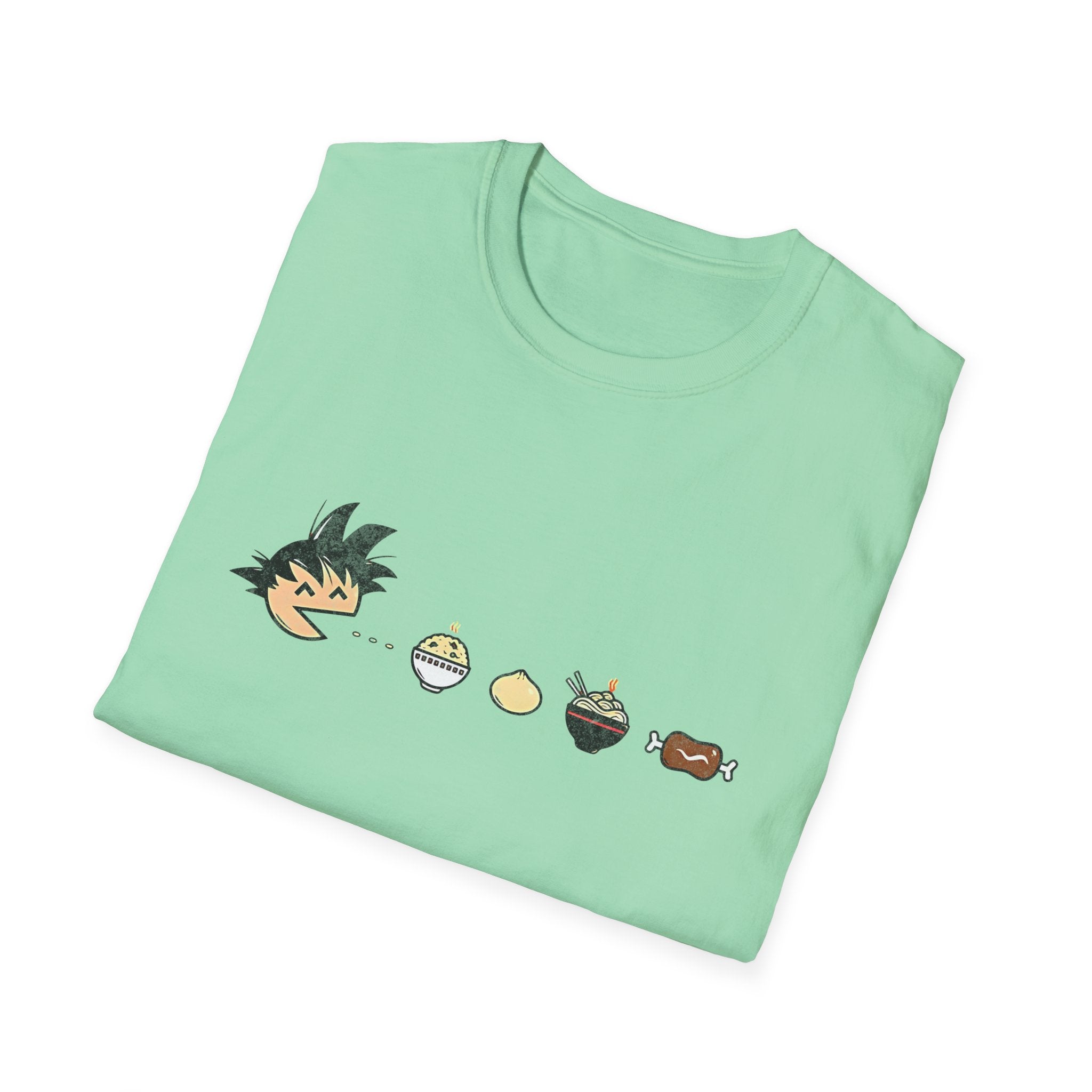 Funny Anime Japanese Food Mugbang T-Shirt