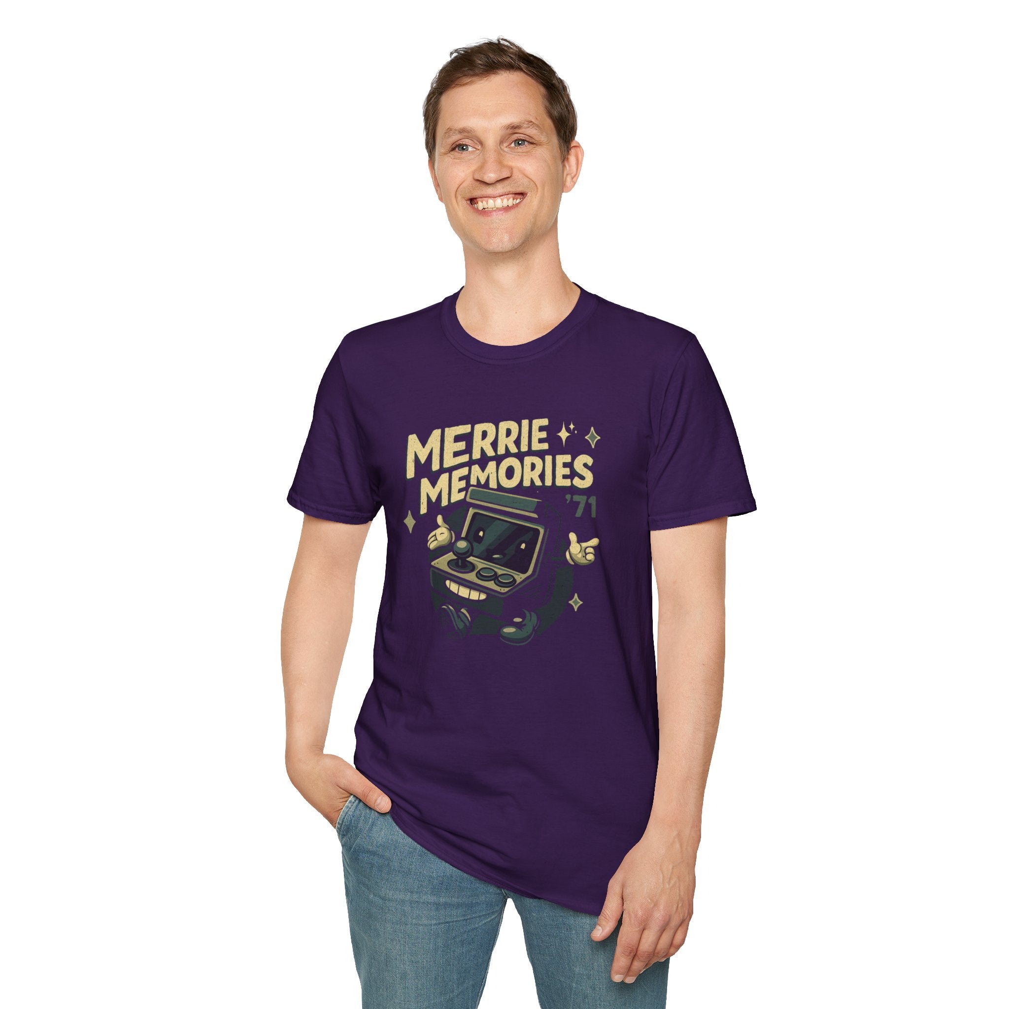 Merrie Memories Retro 80s Arcade T-shirt