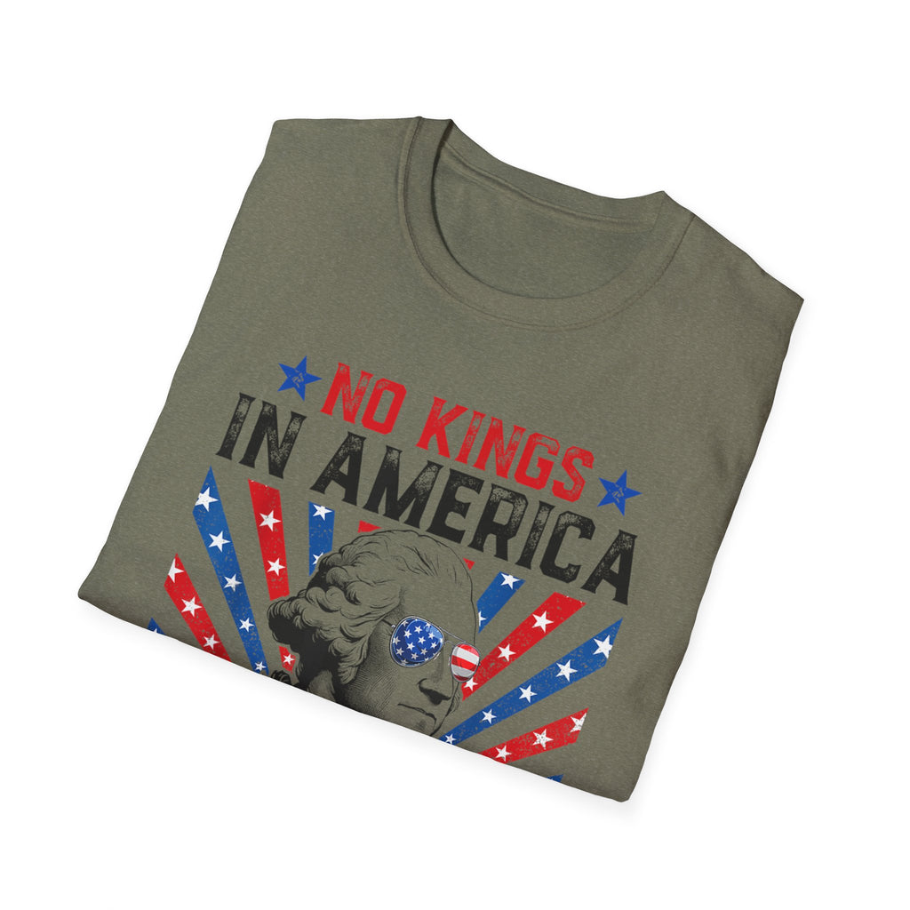4th of July America Democracy No Kings Since 1776 T-Shirt