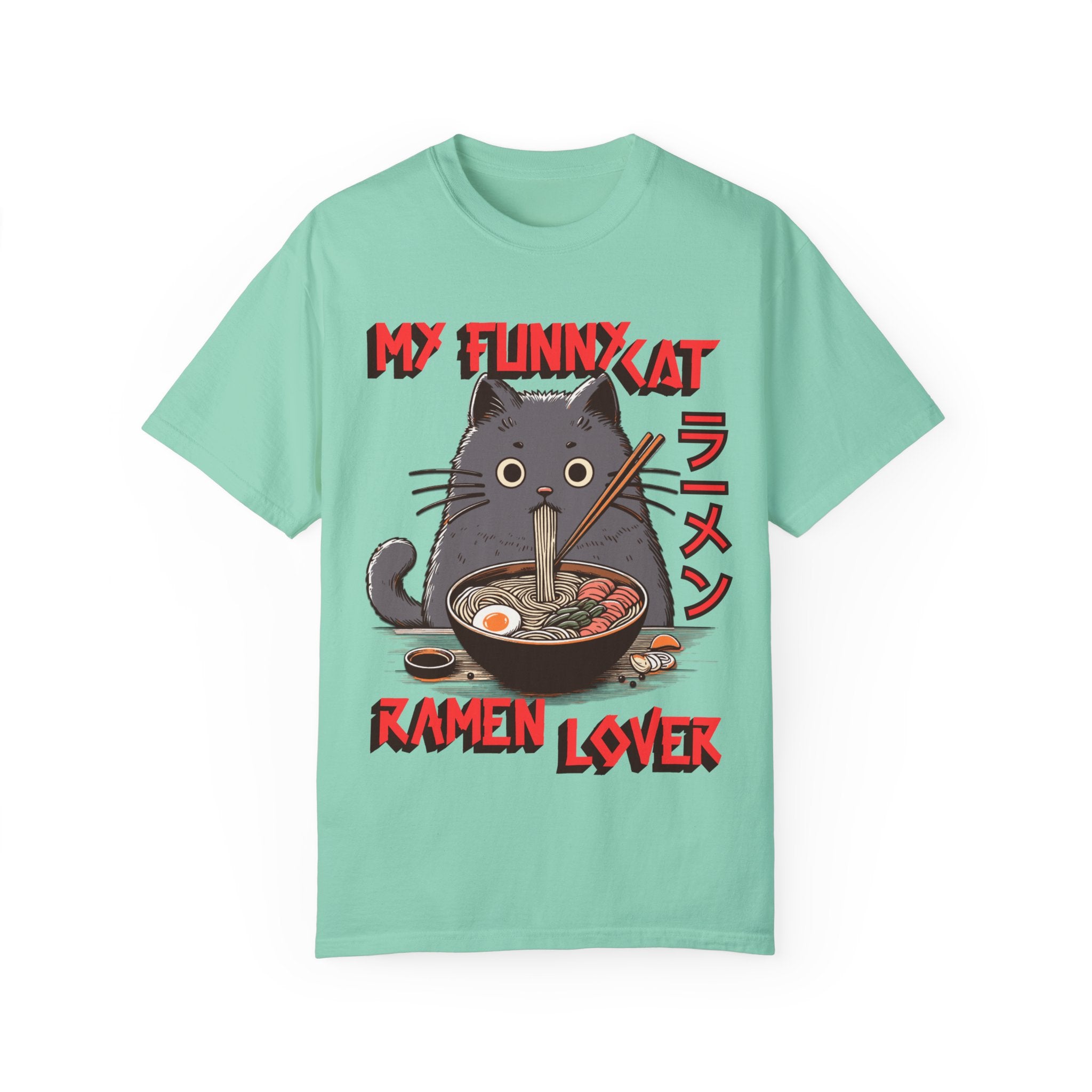 My Funny Cat Ramen Anime Lover T-shirt