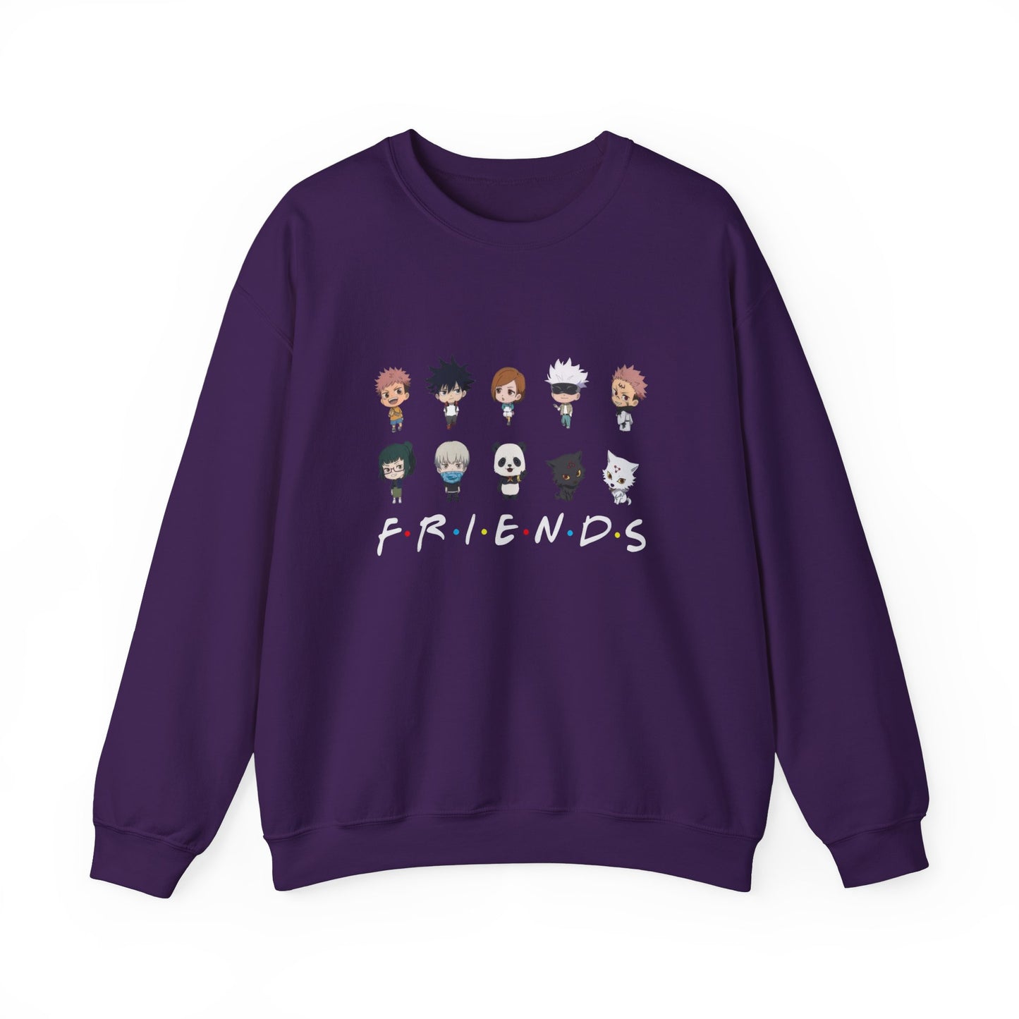 Anime Hero Squad JJK Friends Sweatshirt