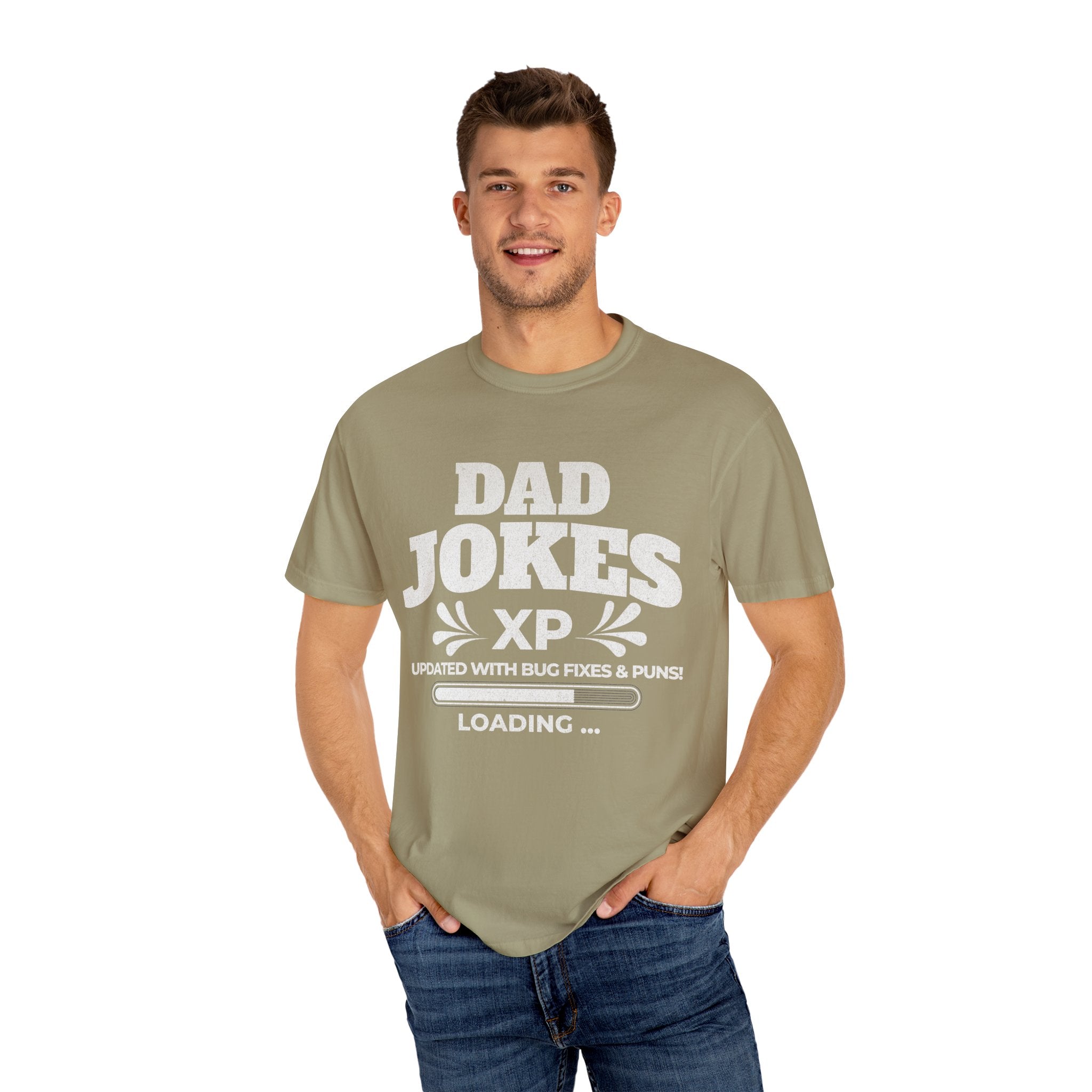 Dad Jokes XP Loading Funny Father’s Day  T-shirt