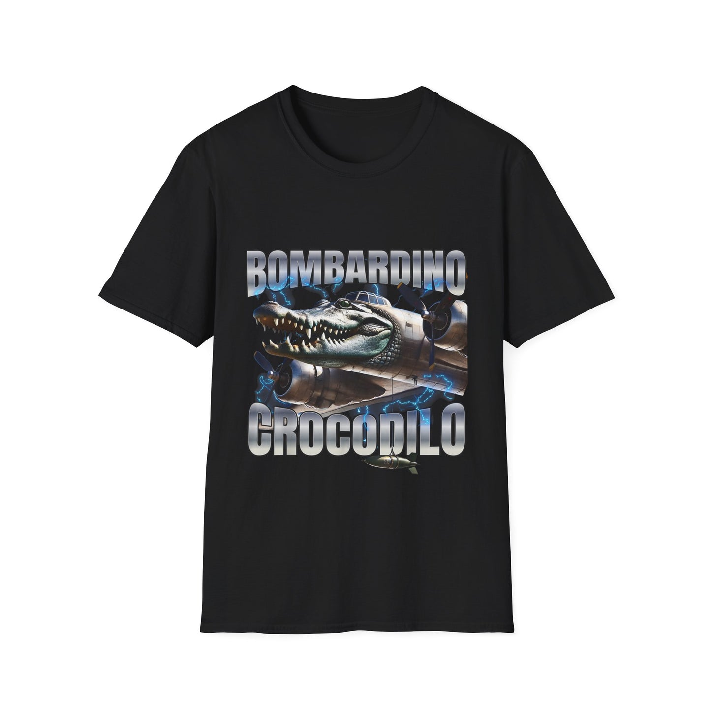 Funny Meme Bombardino Crocodilo T-shirt