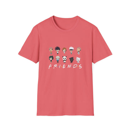 Japanese Anime Culture Super Heroes Friends JJK 0 T-Shirt
