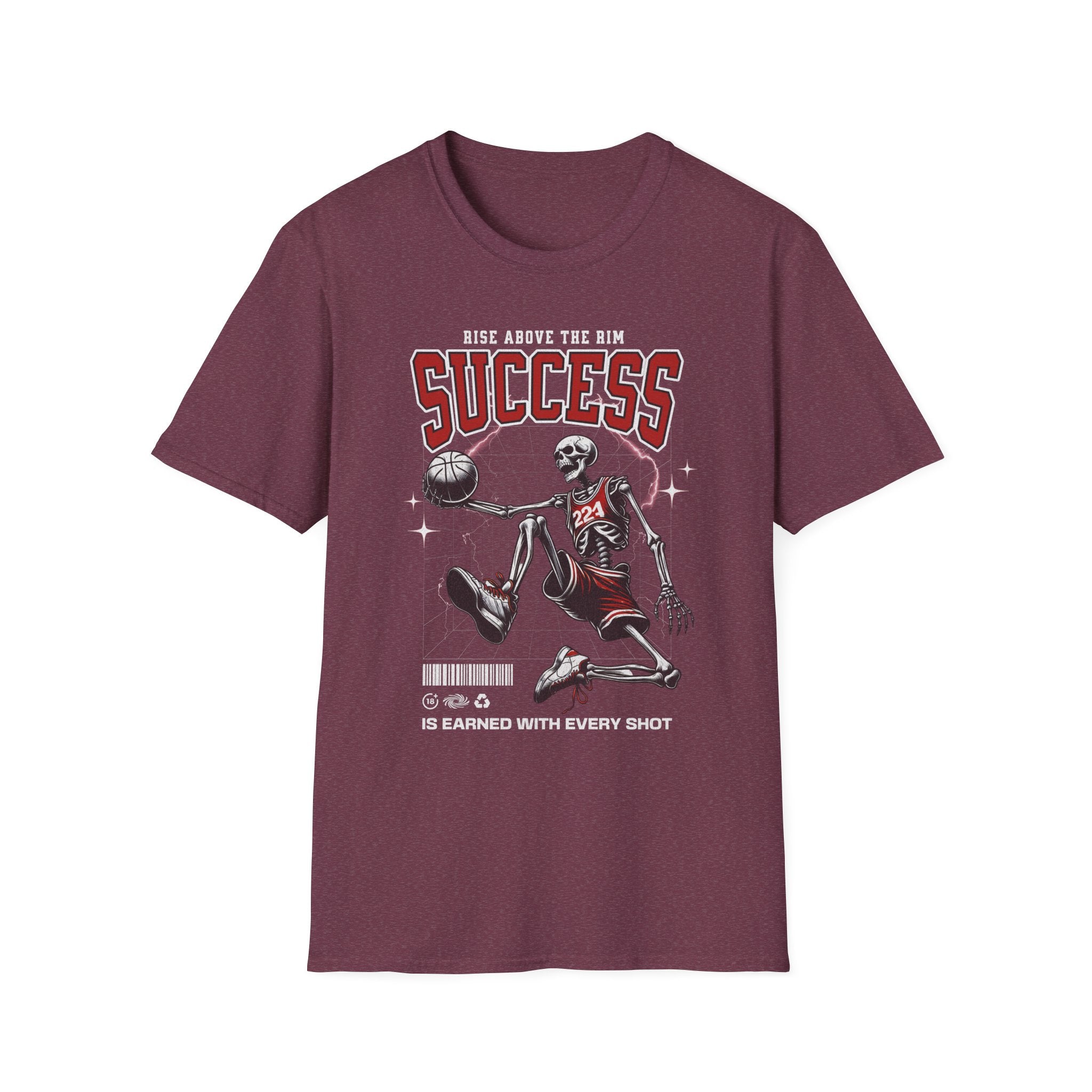 Rise Above the Rim Basketball T-Shirt