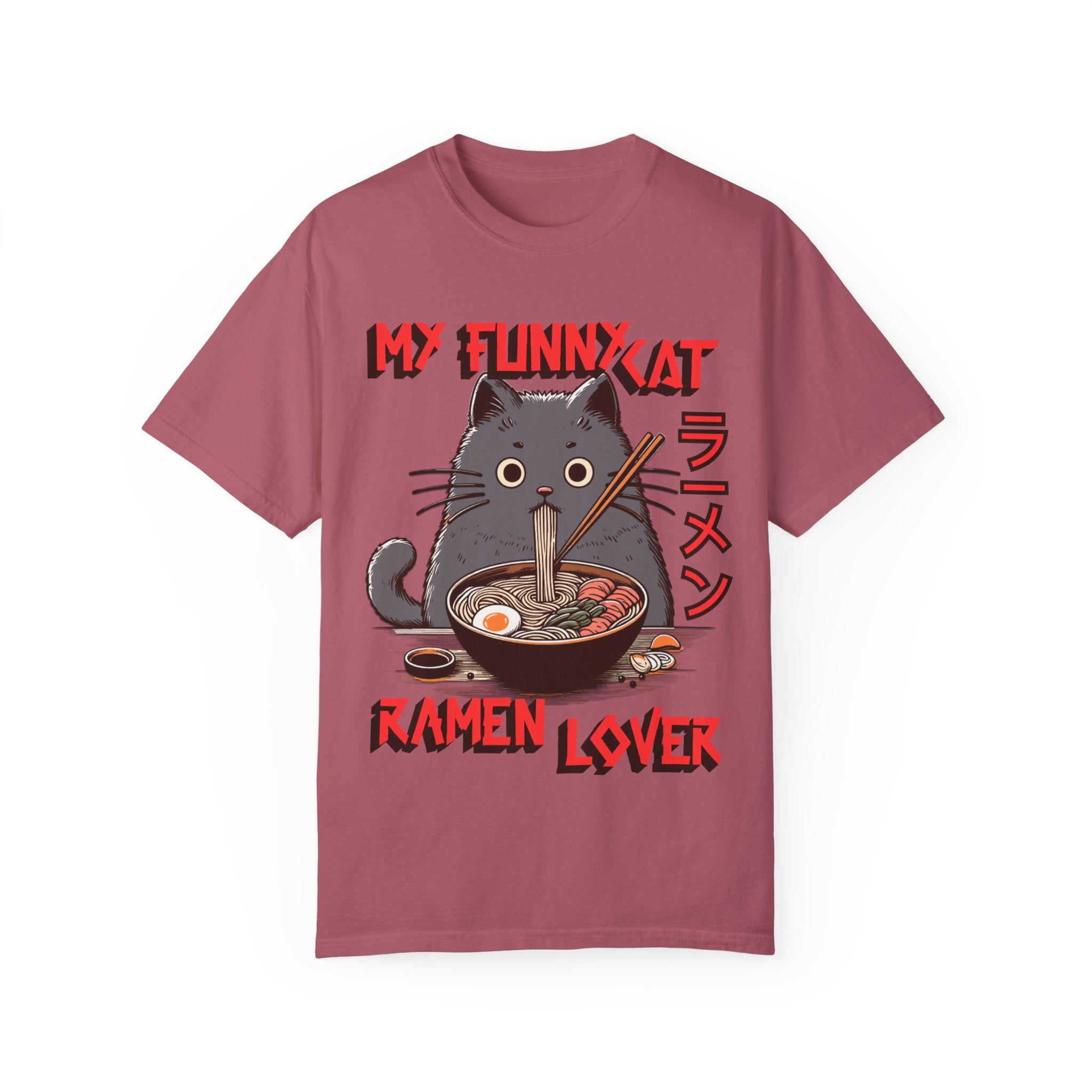 My Funny Cat Ramen Anime Lover T-shirt
