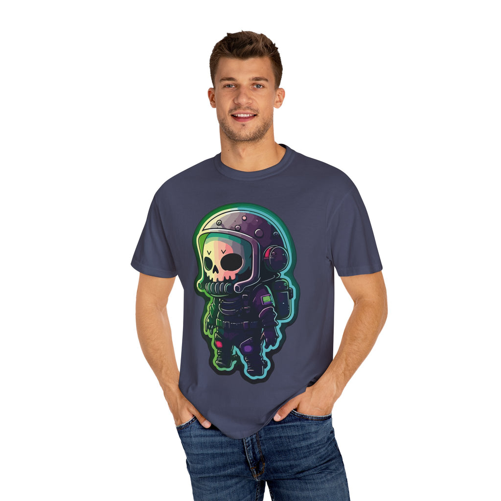 Funny Grim Reaper Astronaut Streetwear T-shirt