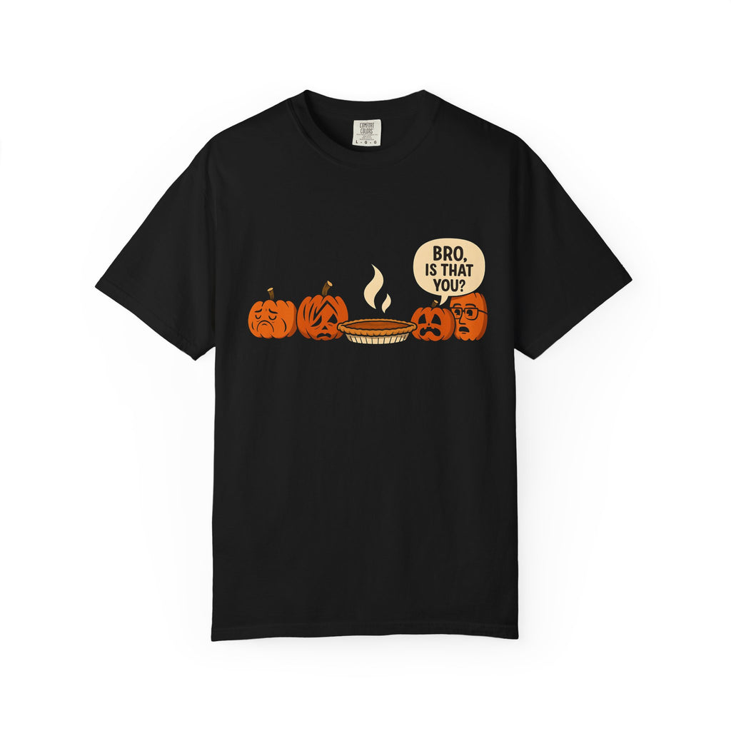 Funny pumpkin pie shirt, retro fall humor tee, sarcastic autumn gift, cute thanksgiving graphic top | Comfort Colors® T-Shirt